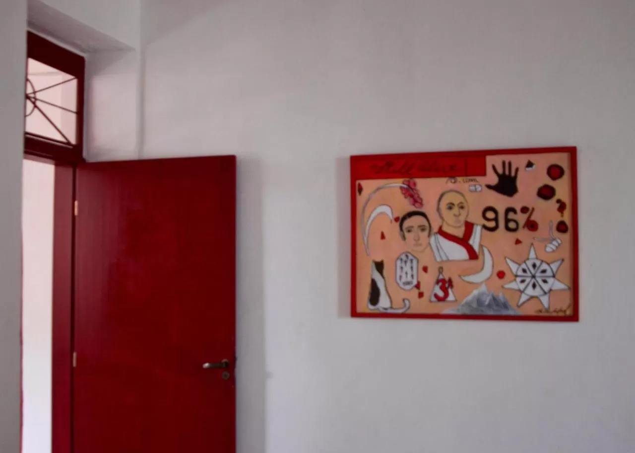 Decorative detail in Casa igba