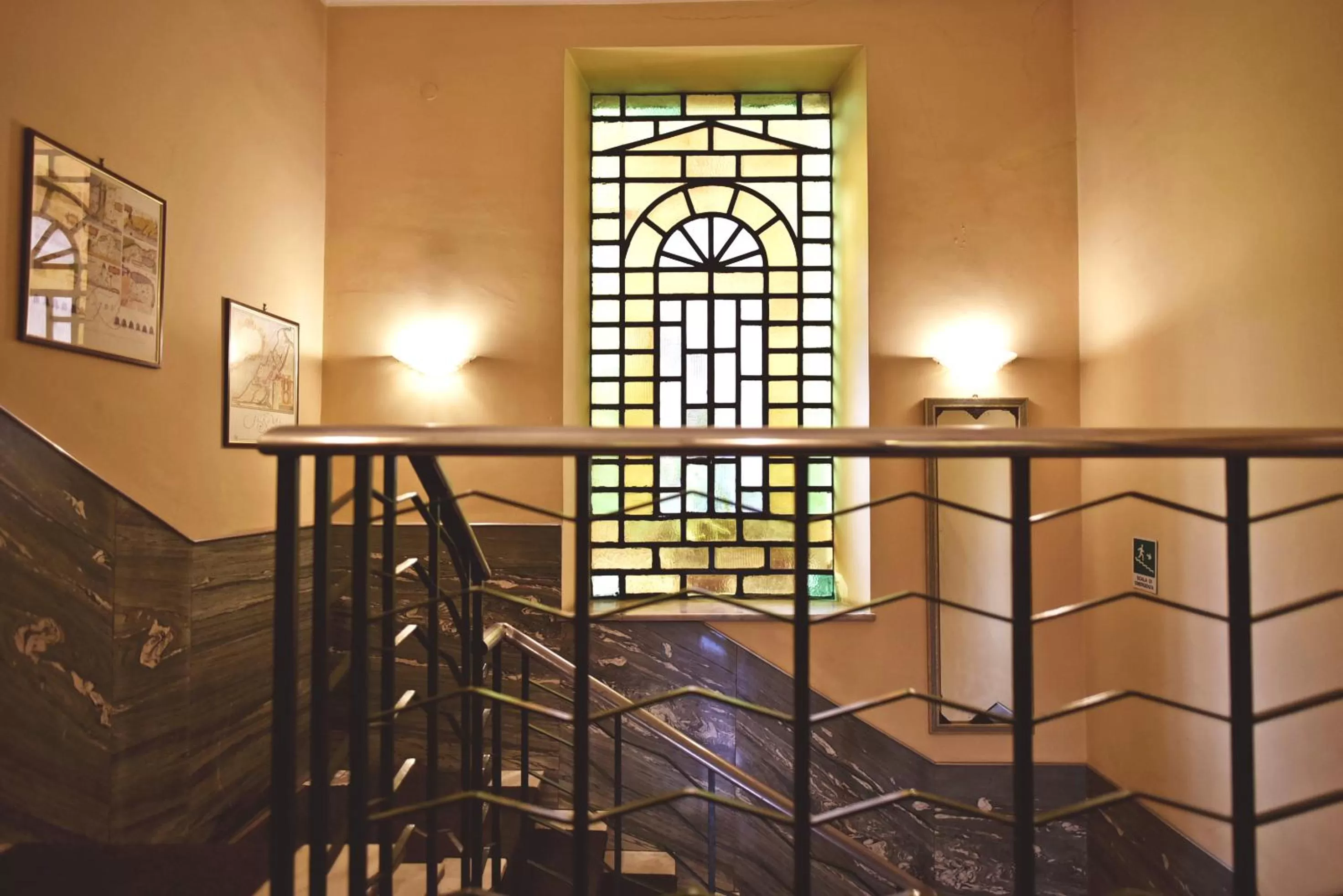 Decorative detail in Hotel Carmel