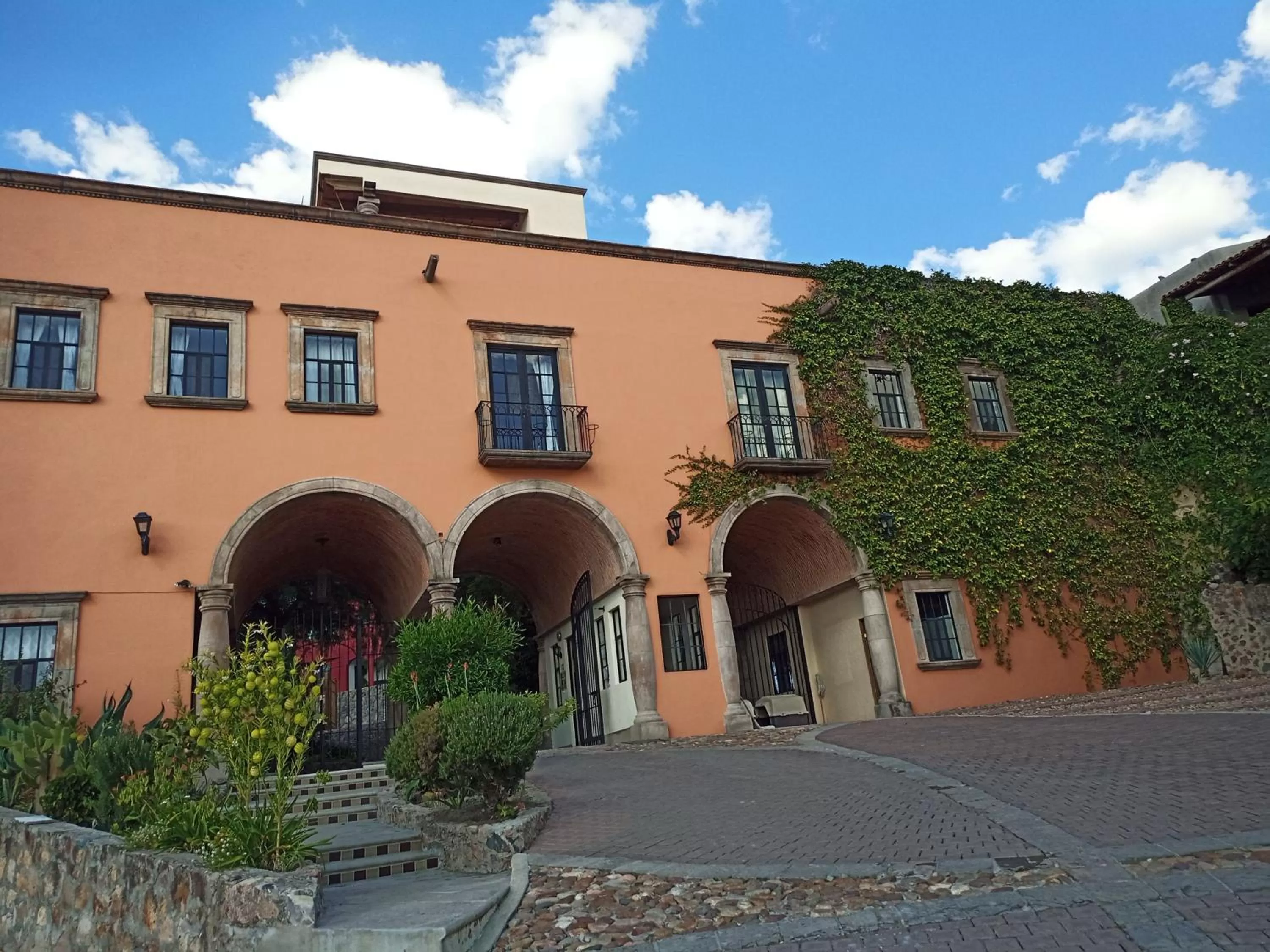 Facade/entrance in Casa Goyri San Miguel de Allende