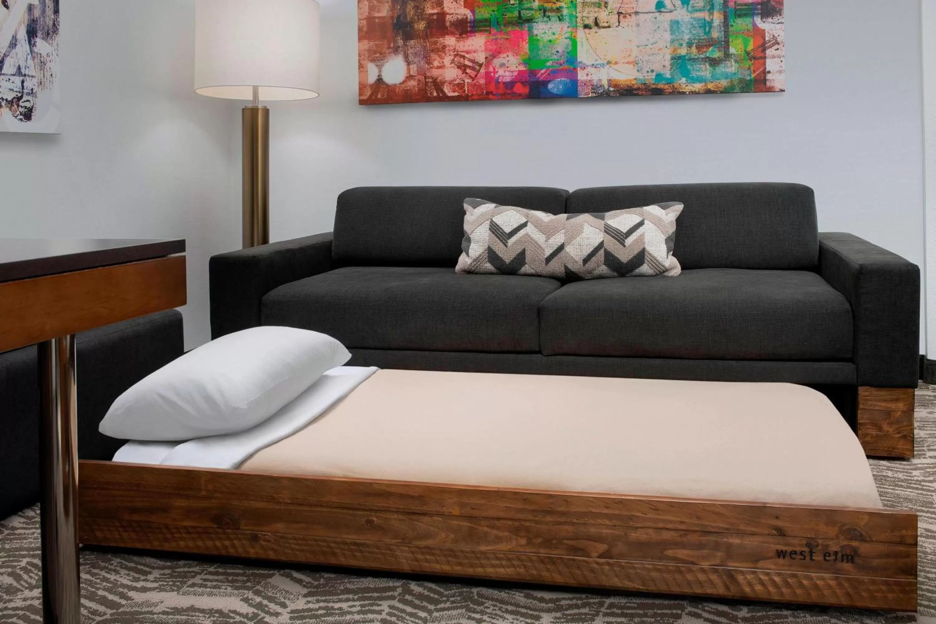 Bedroom in SpringHill Suites by Marriott Portland Hillsboro