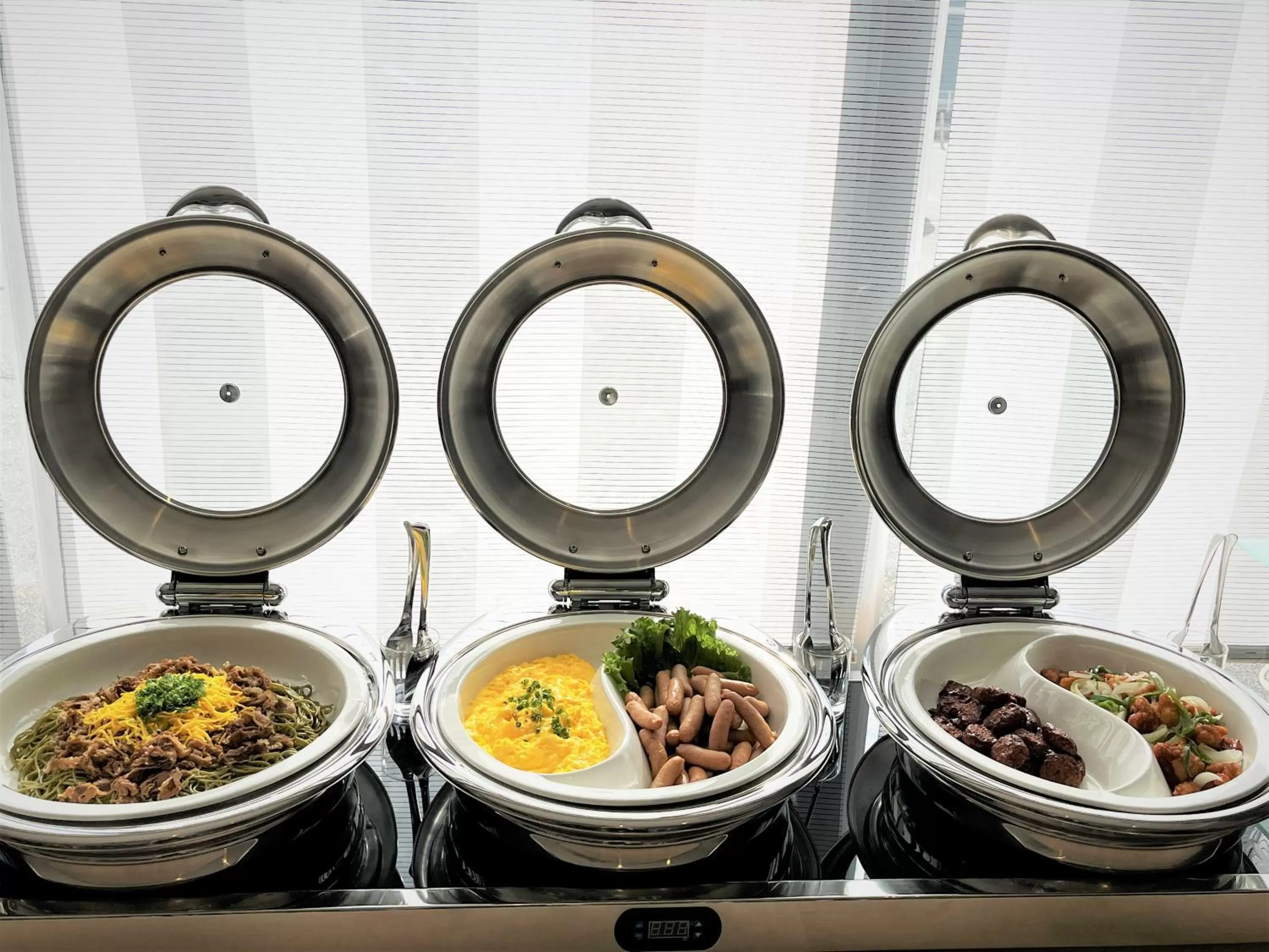 Buffet breakfast in Green Rich Hotel Yamaguchi Yuda Onsen