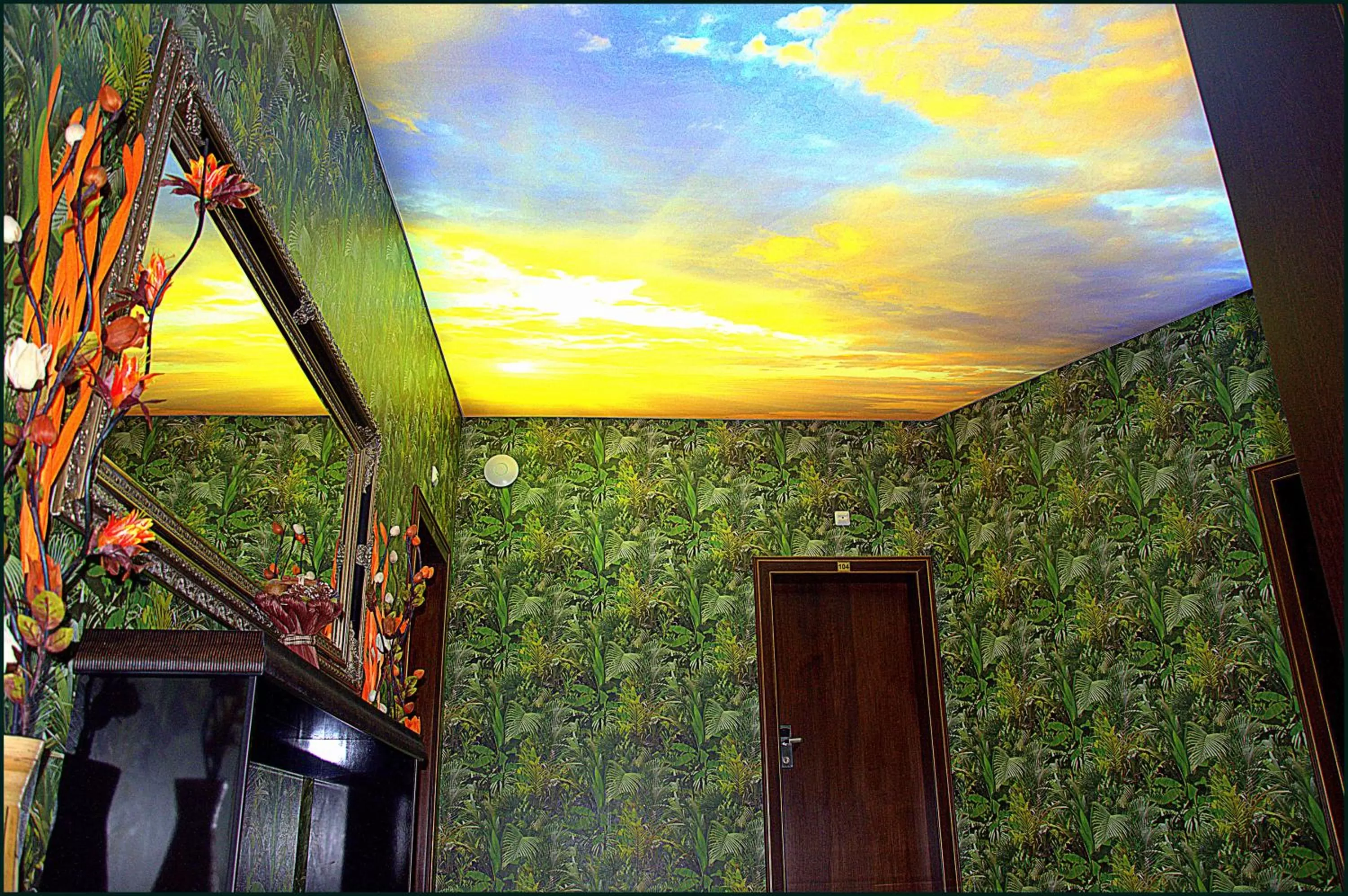 Decorative detail in Hotel Africa