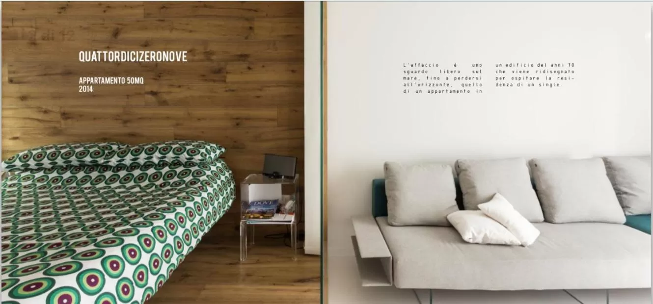 Bed in B&B Portorosso