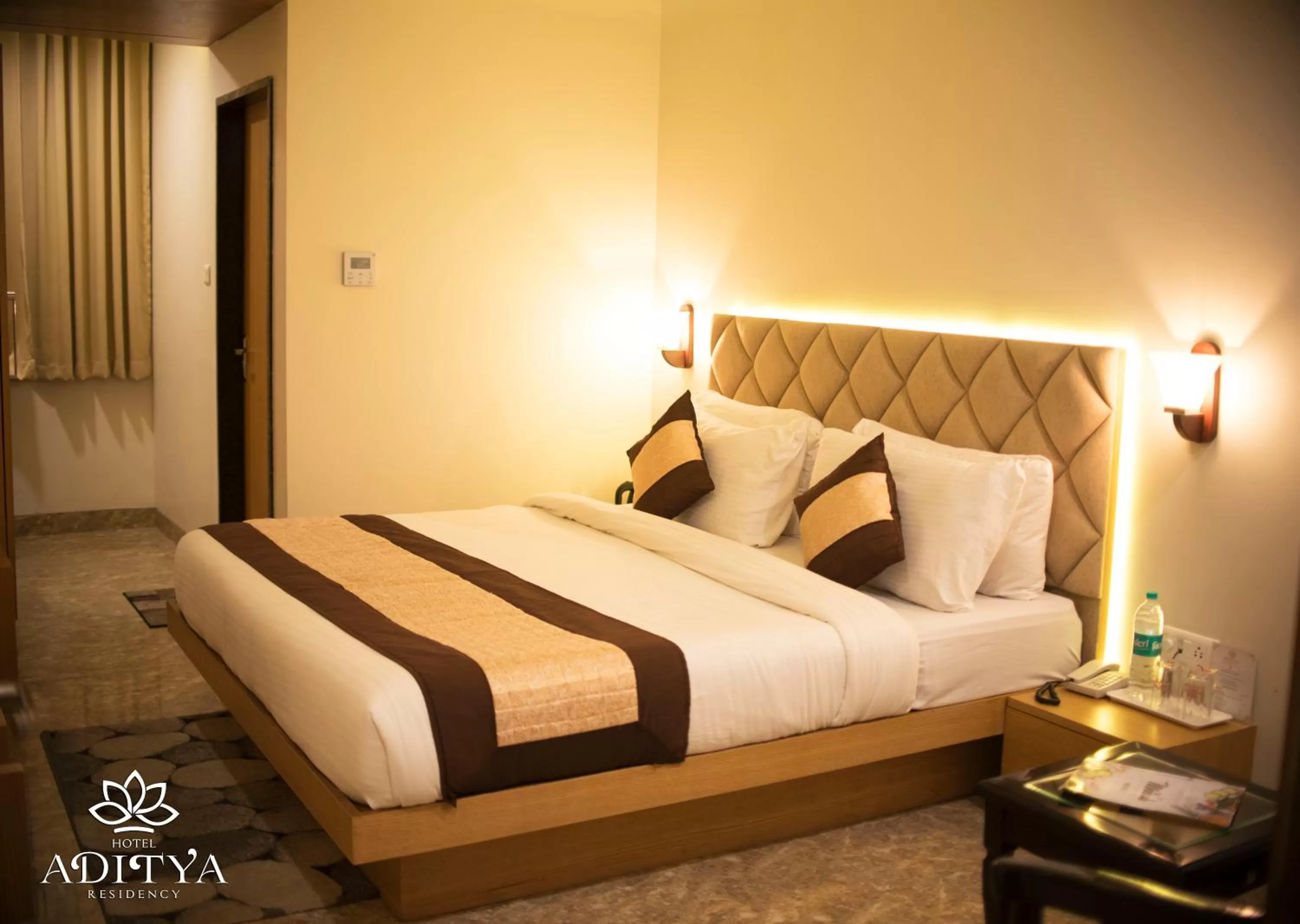 Bed in Hotel Aditya Residency