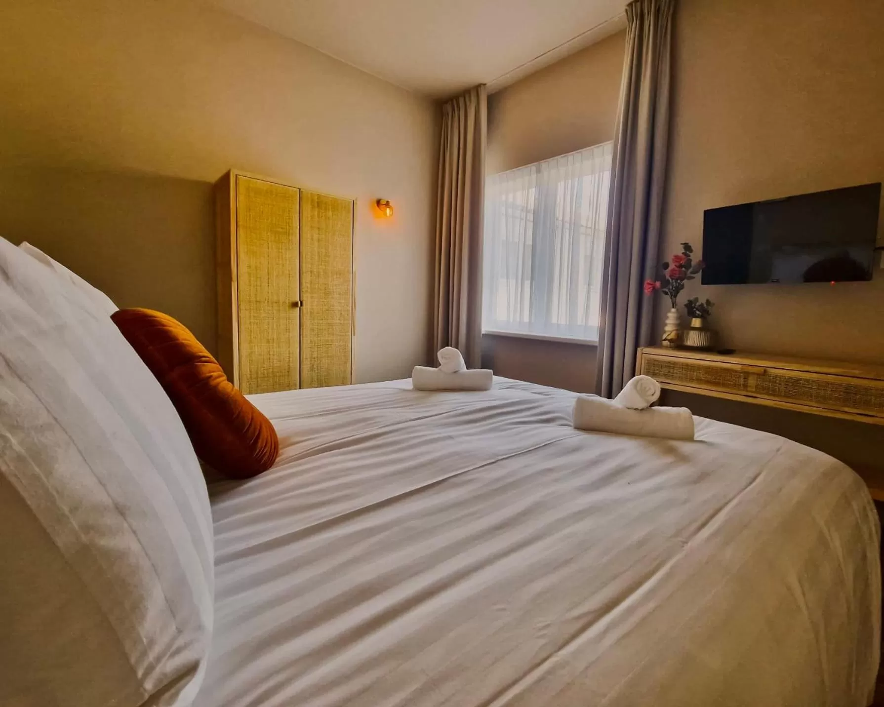 Bed in Hotel bij Jacob