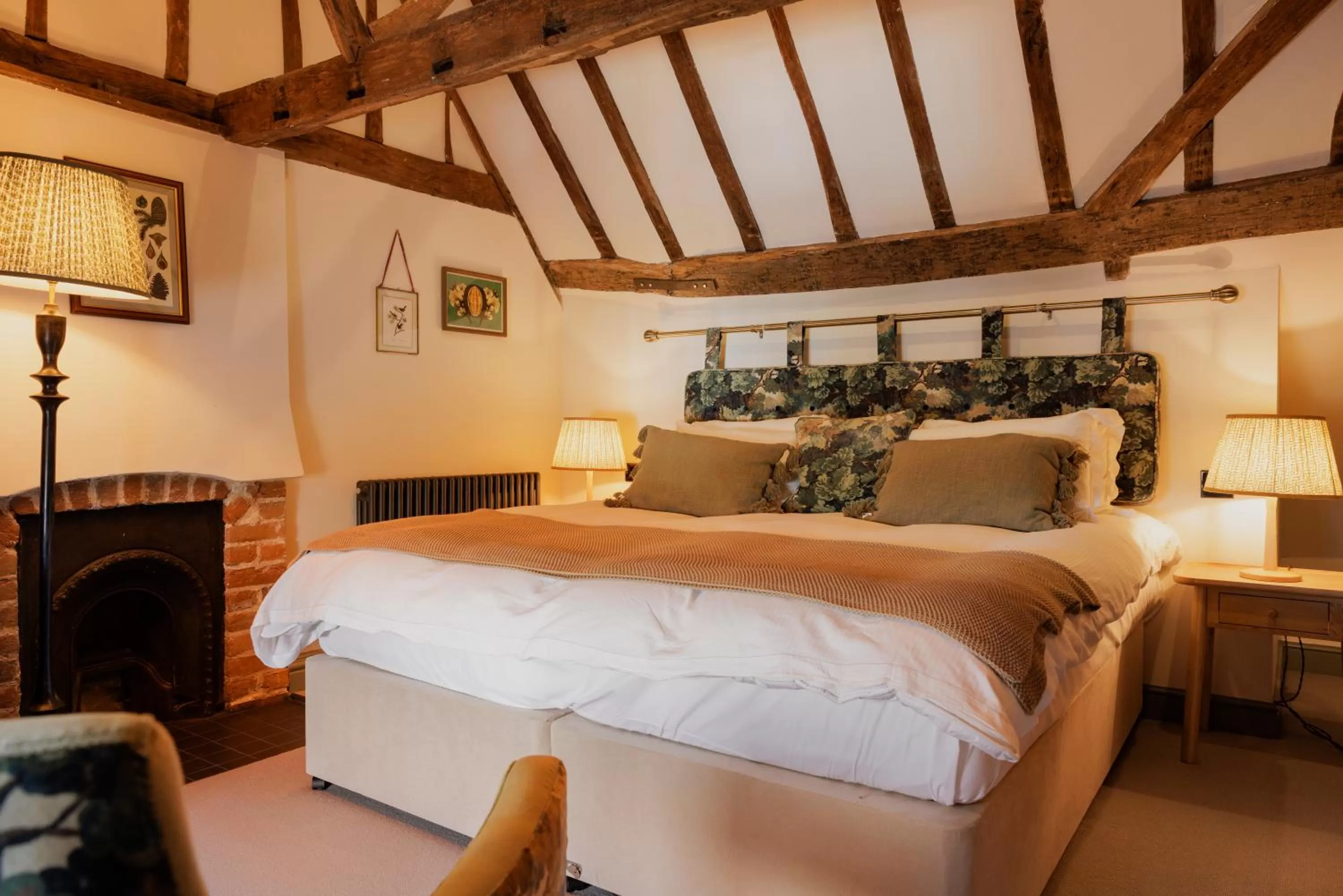 Bed in The George & Dragon