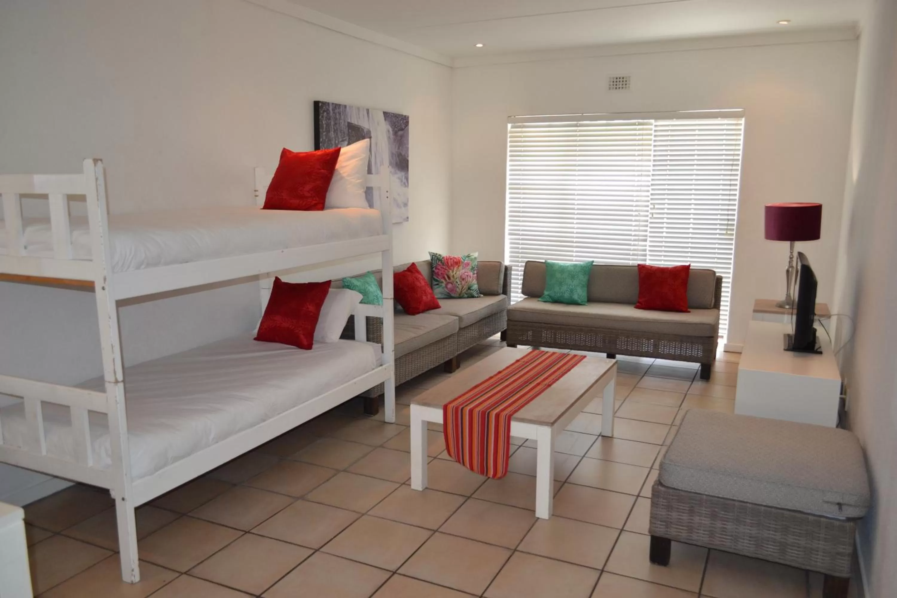 Living room, Bed in Riviera Hotel Hartenbos