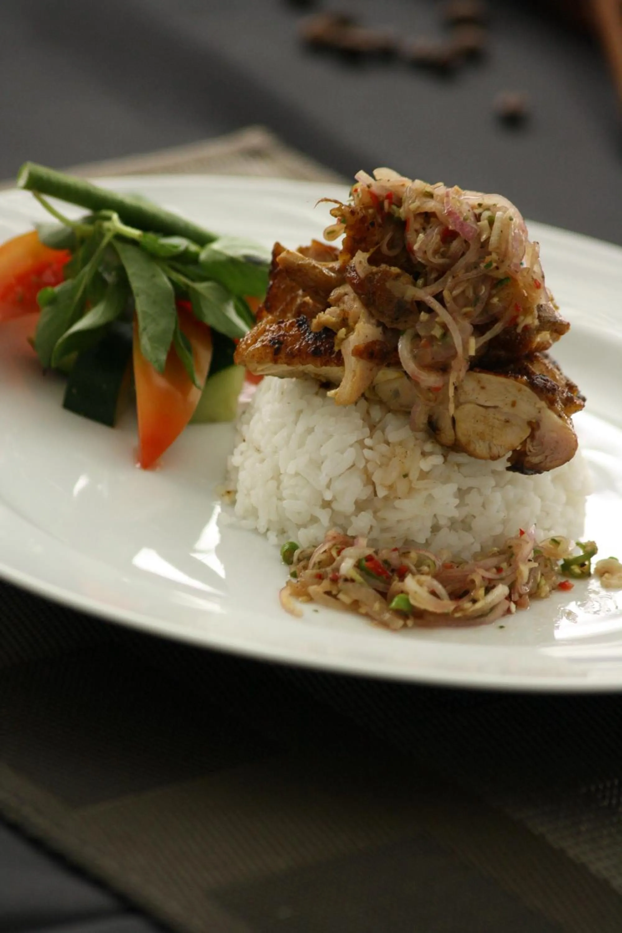 Food close-up in Hotel Santika Bogor