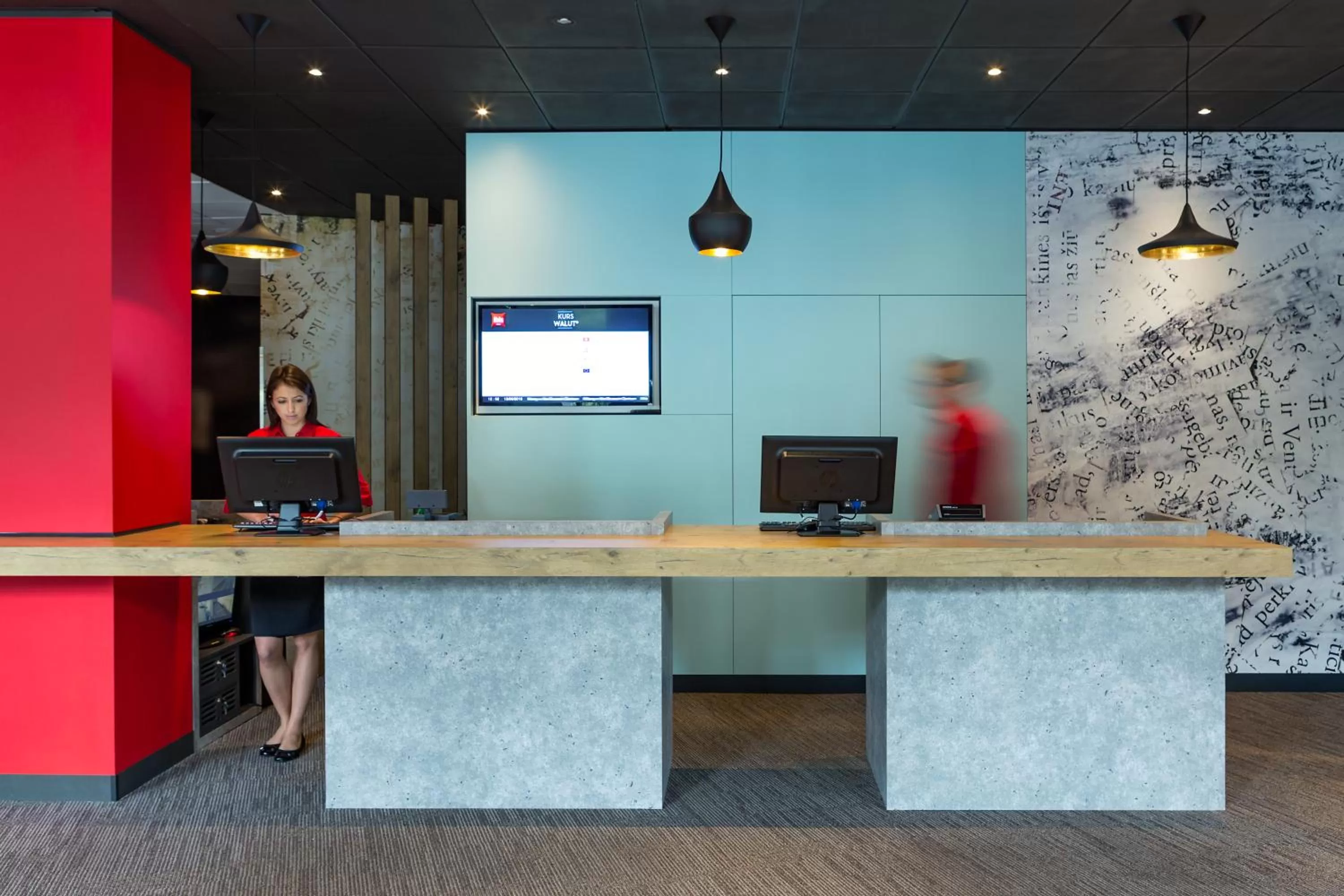 Lobby or reception in Ibis Szczecin Centrum