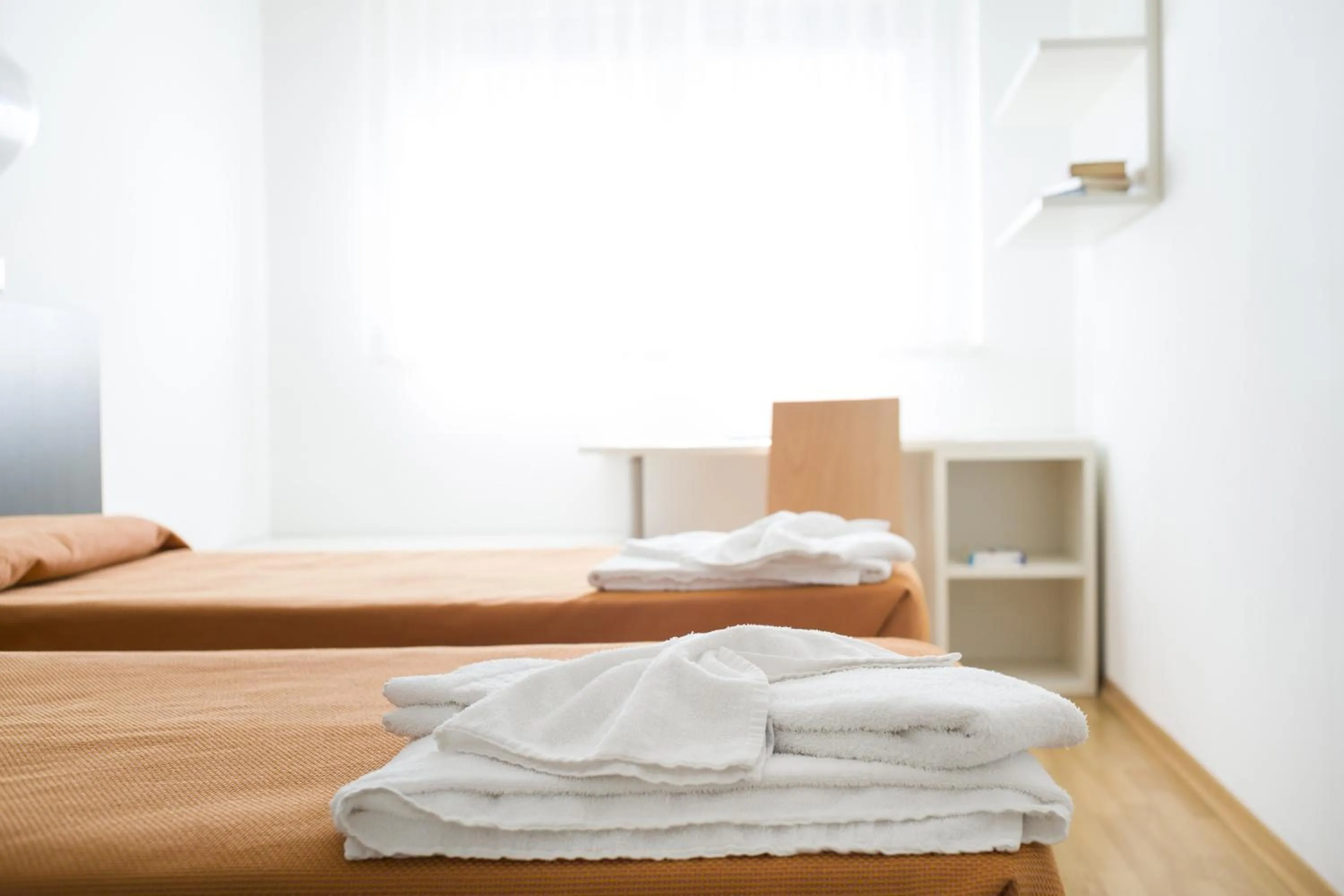 Photo of the whole room, Bed in Hotel Sharing