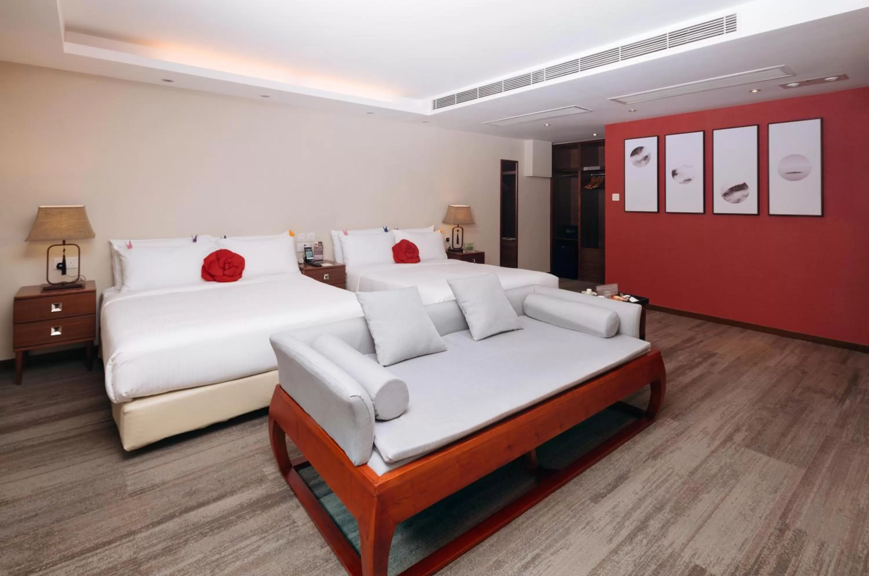 Living room, Bed in Butterfly on Wellington, Central