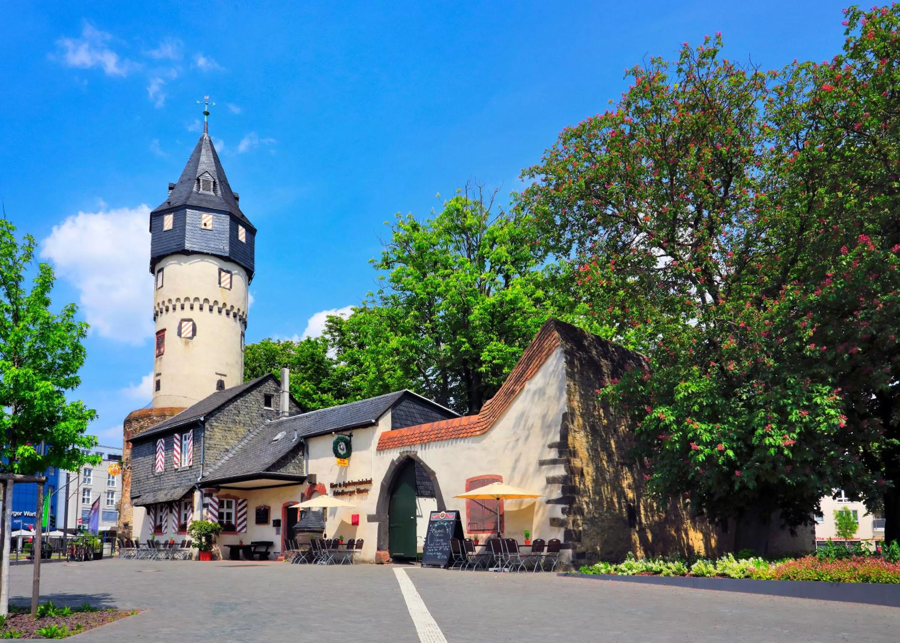 Property building in Best Western Premier IB Hotel Friedberger Warte