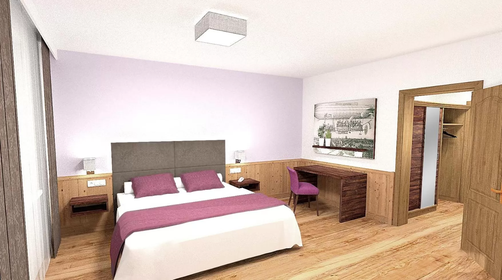 Bed in Boutique Hotel Beckenlehner