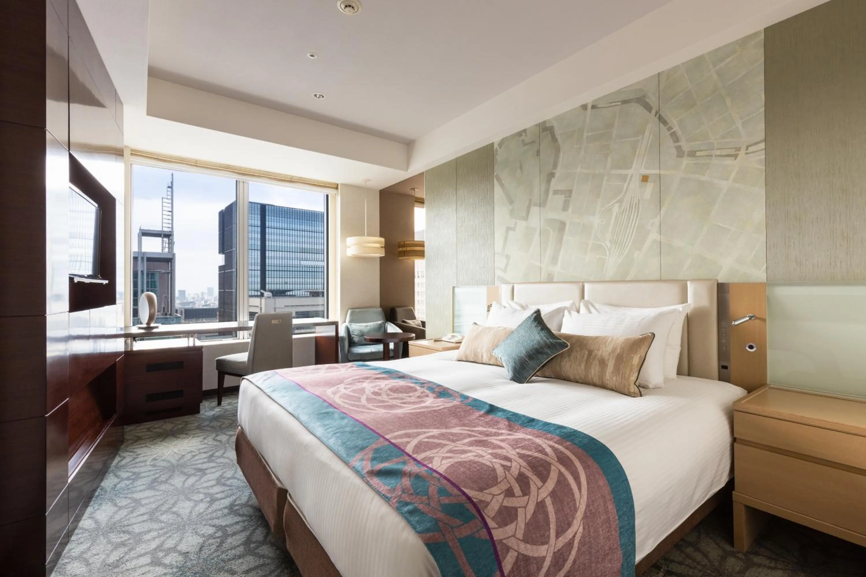 Bed in Hotel Metropolitan Tokyo Marunouchi