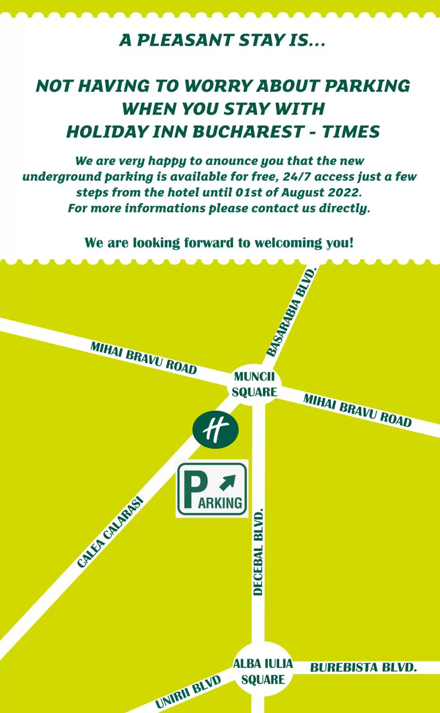 Location in Holiday Inn Bucharest - Times by IHG