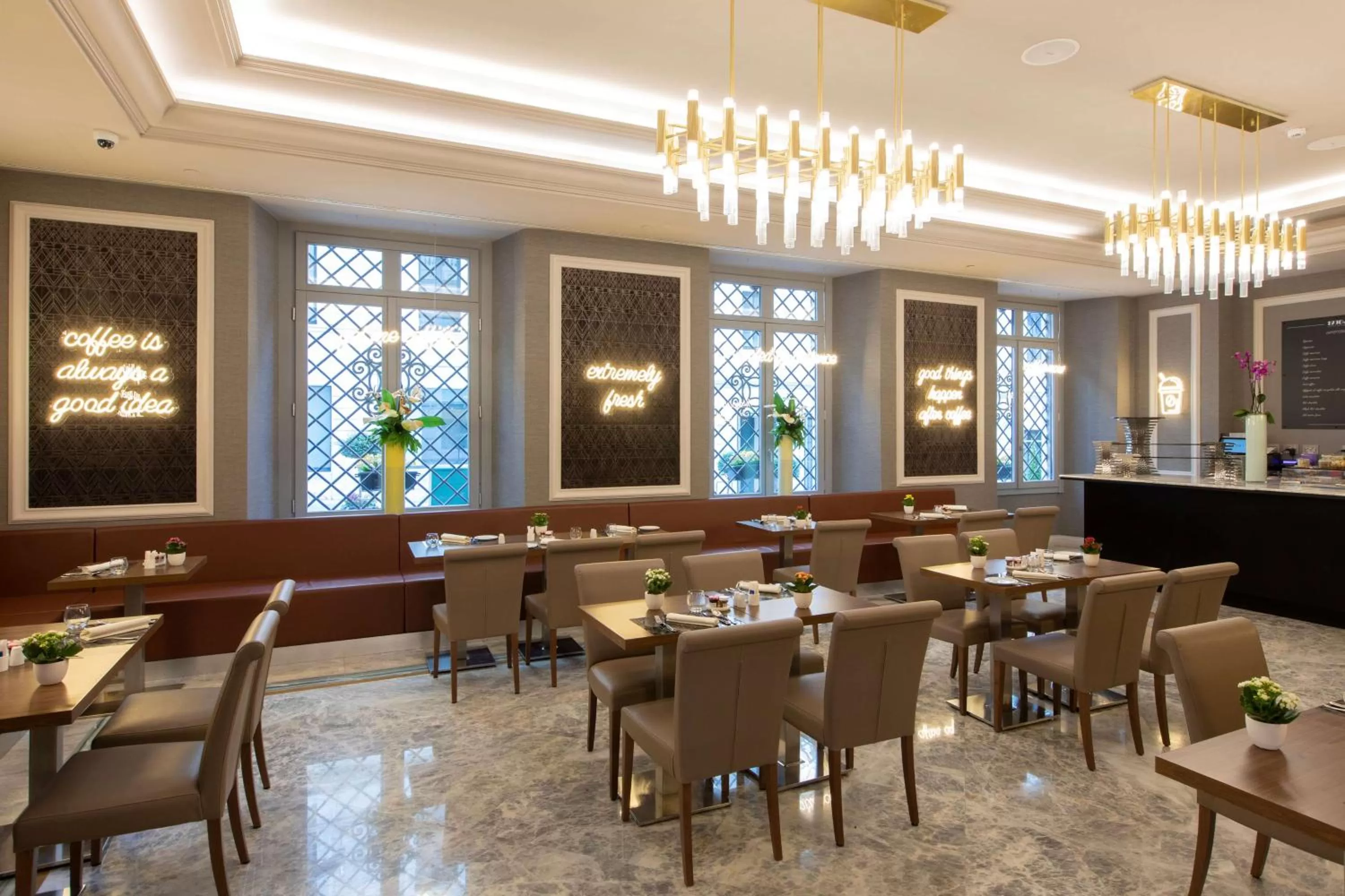 Restaurant/places to eat in Aleph Rome Hotel, Curio Collection By Hilton