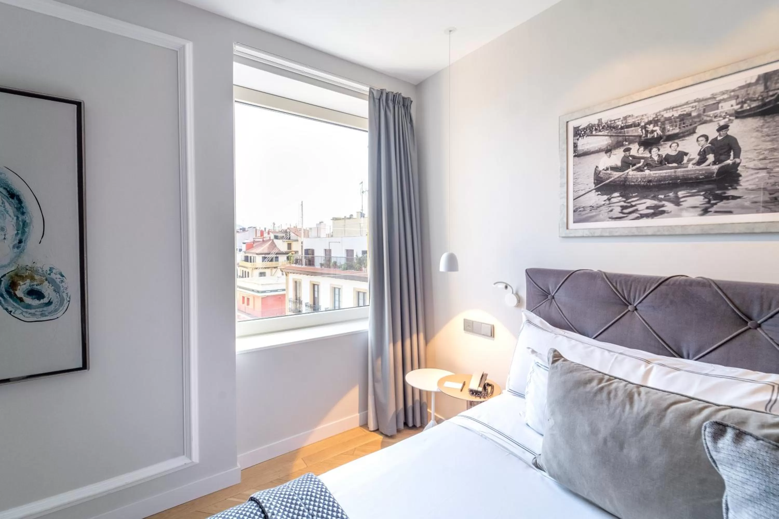 View (from property/room), Bed in Lasala Plaza Hotel - Adults Only