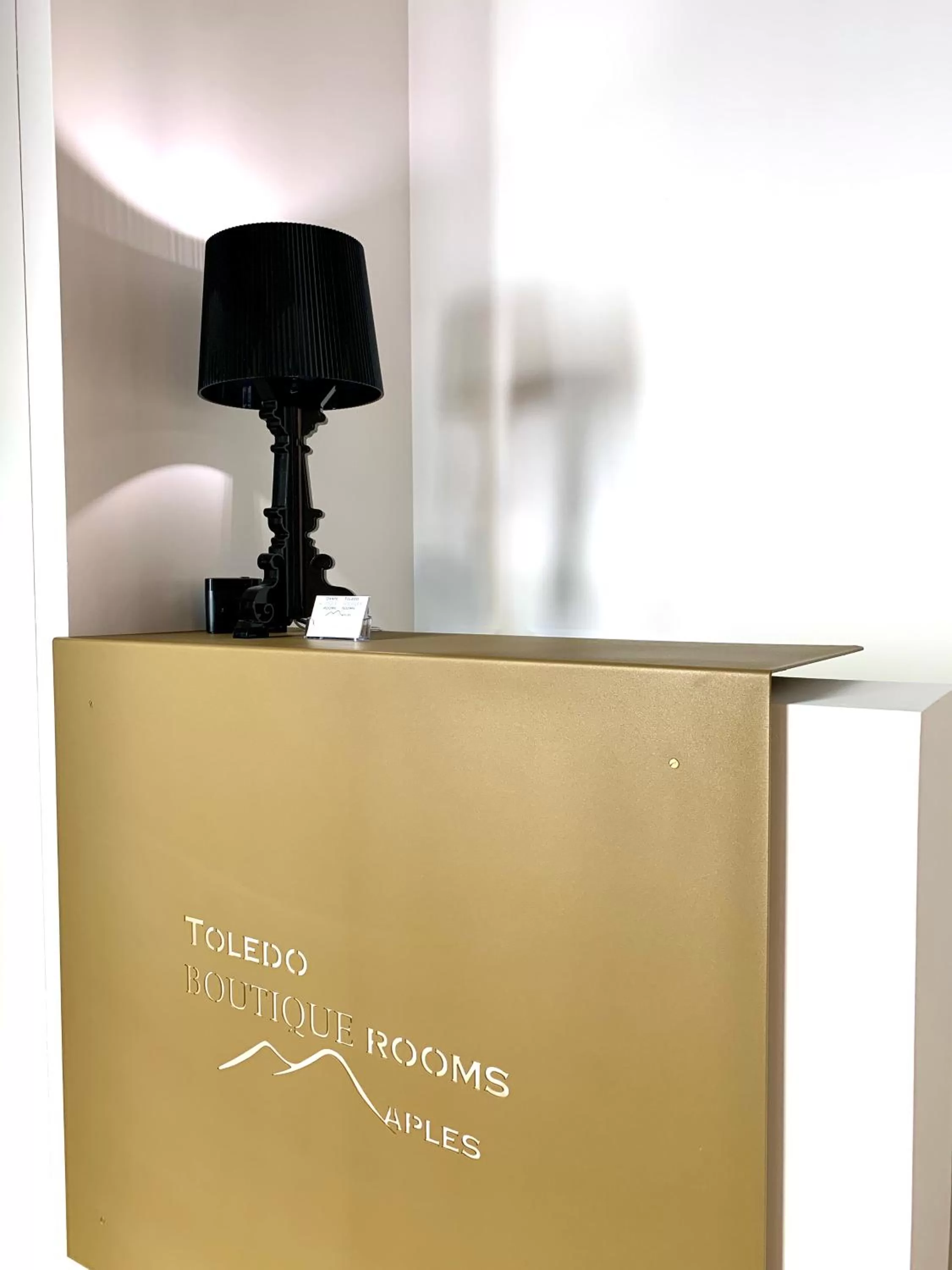 Lobby or reception in Toledo Boutique Rooms