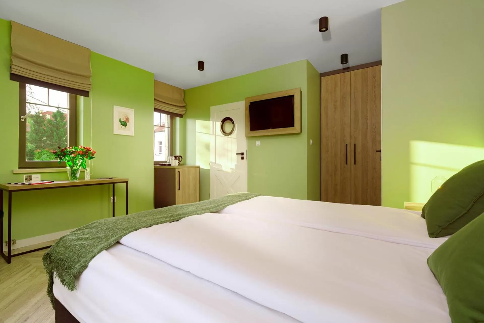 Bedroom, Bed in Kamienica Portowa