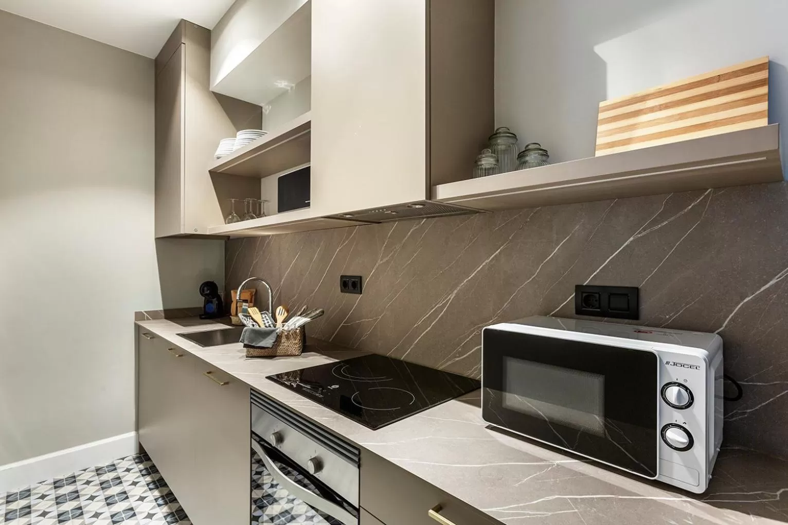 Kitchen or kitchenette in Weflating City Center