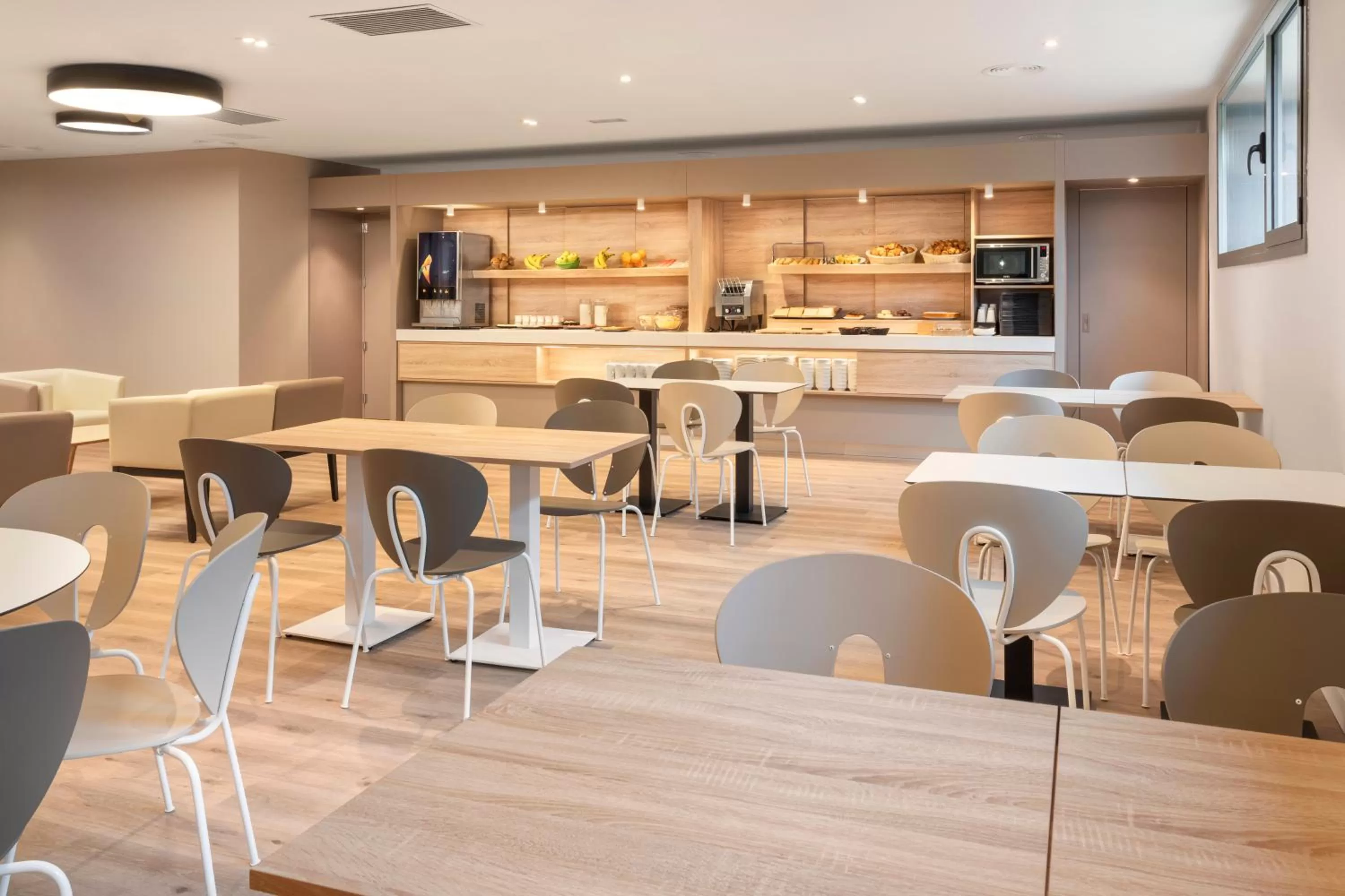 Breakfast in B&B HOTEL Barcelona Sant Cugat