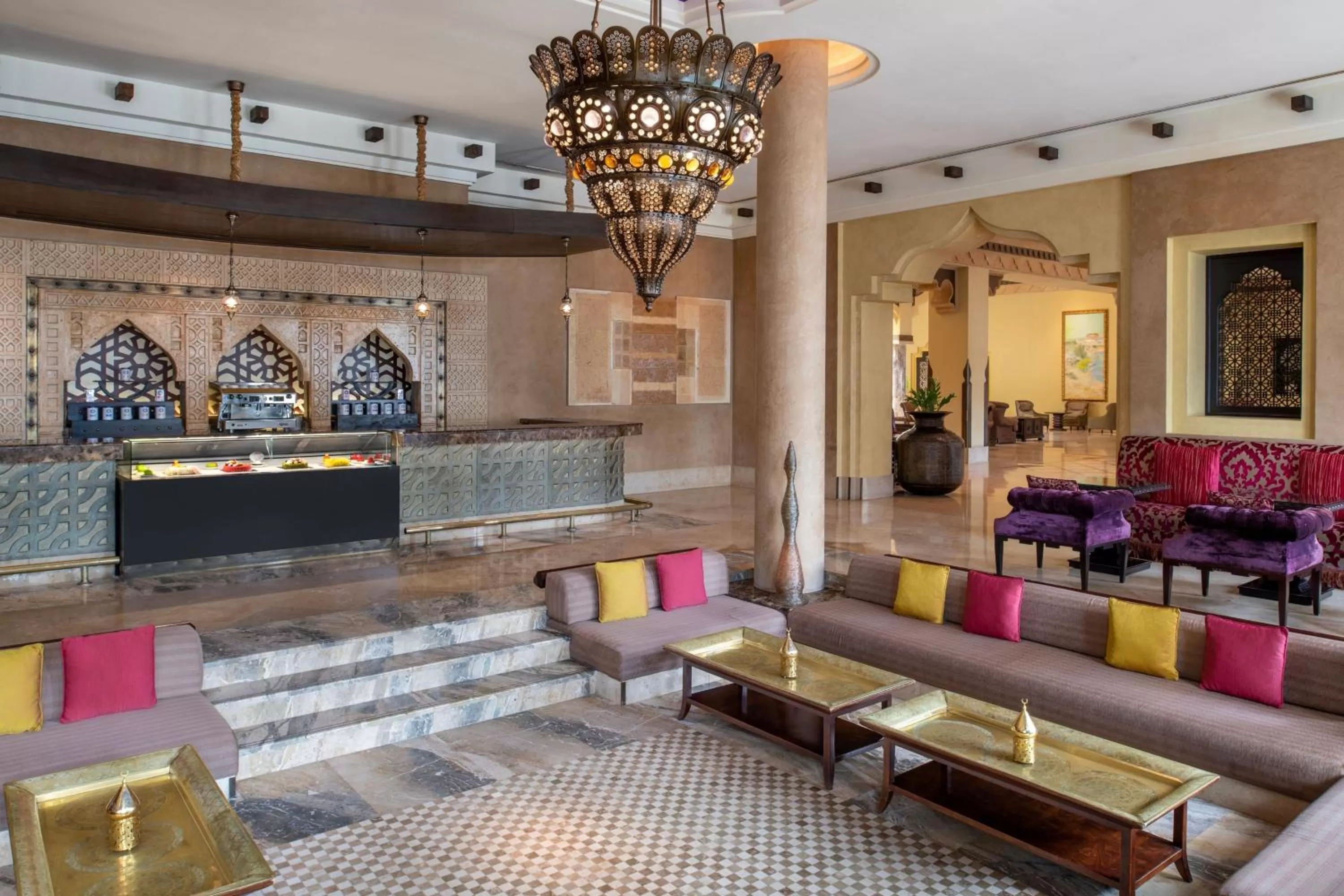 Lobby or reception in Sharq Village & Spa, a Ritz-Carlton Hotel