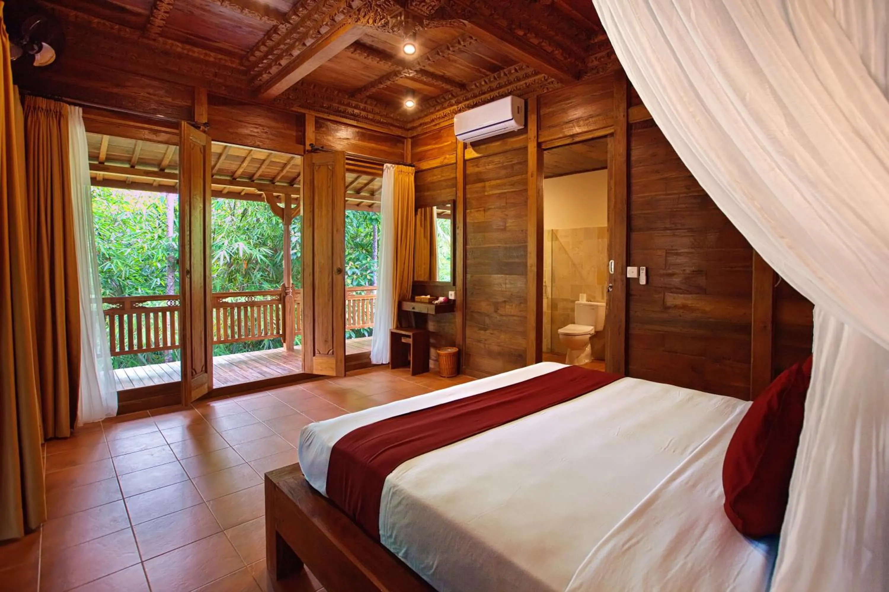 Balcony/Terrace, Bed in Ubud Heaven Sayan