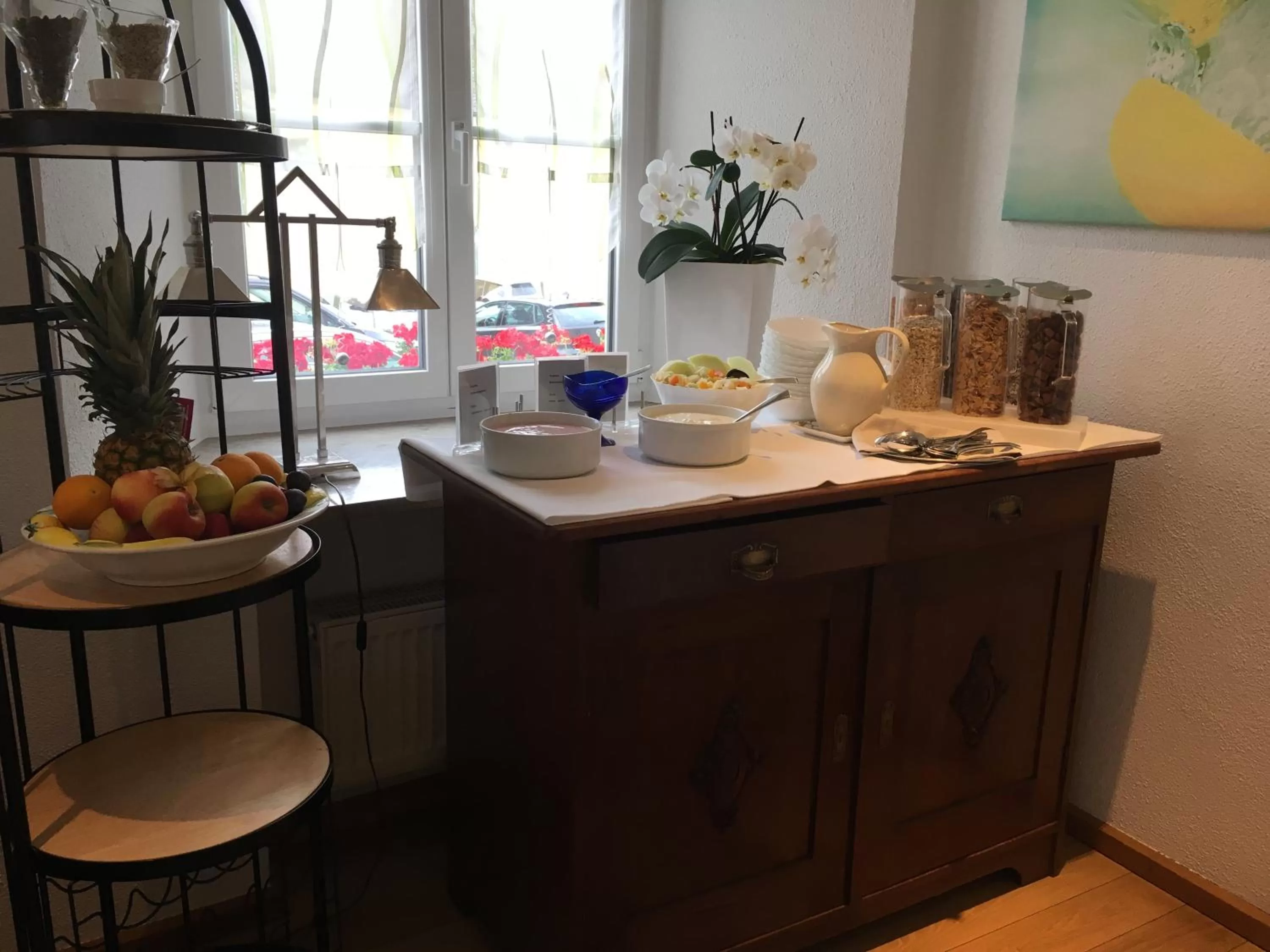 Buffet breakfast in Landhotel Weißer Hahn