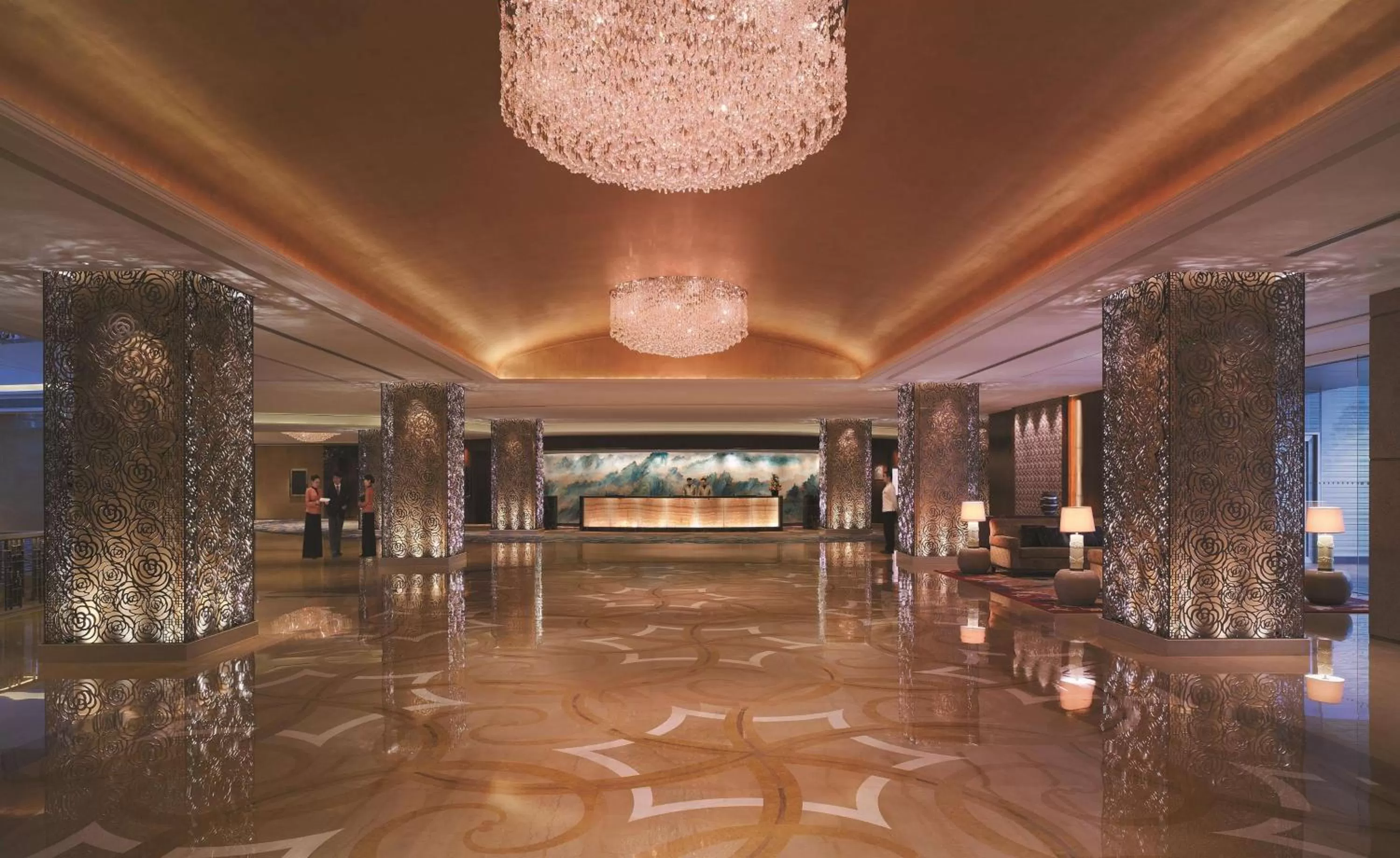 Lobby or reception in Shangri-La Qingdao - May Fourth Square