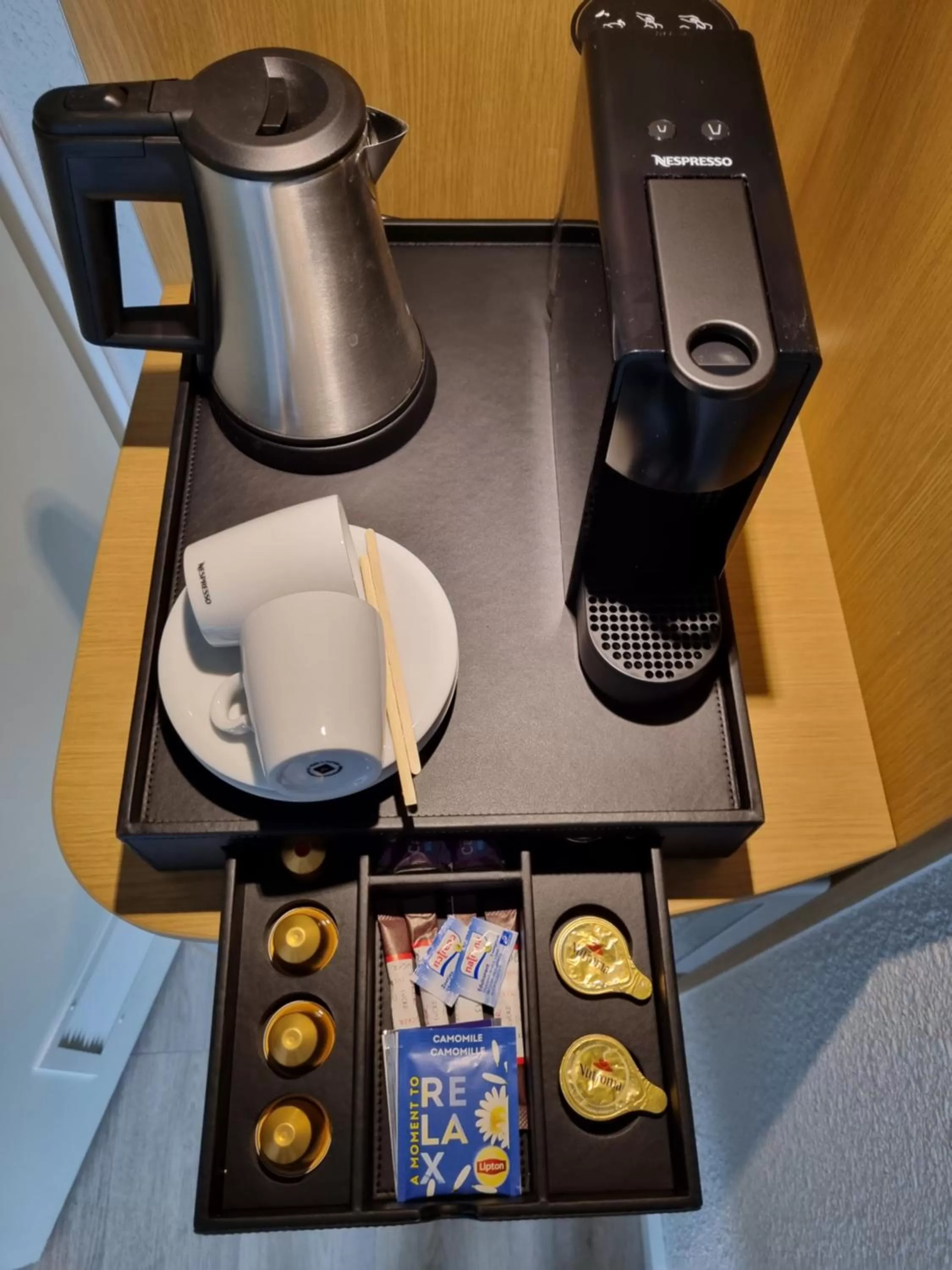 Coffee/tea facilities in Novotel Eindhoven