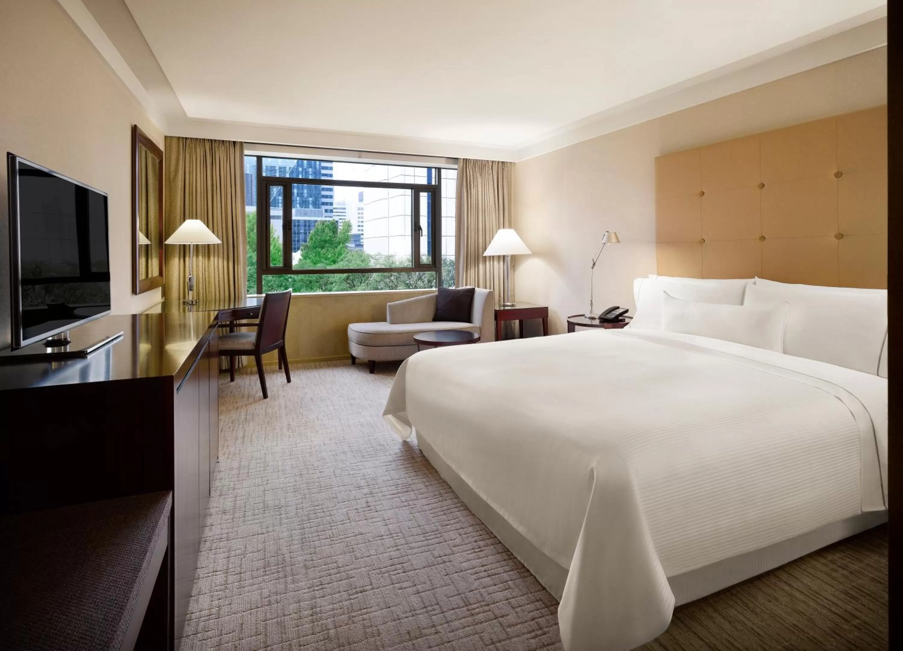 Bed in Westin Josun Seoul Hotel