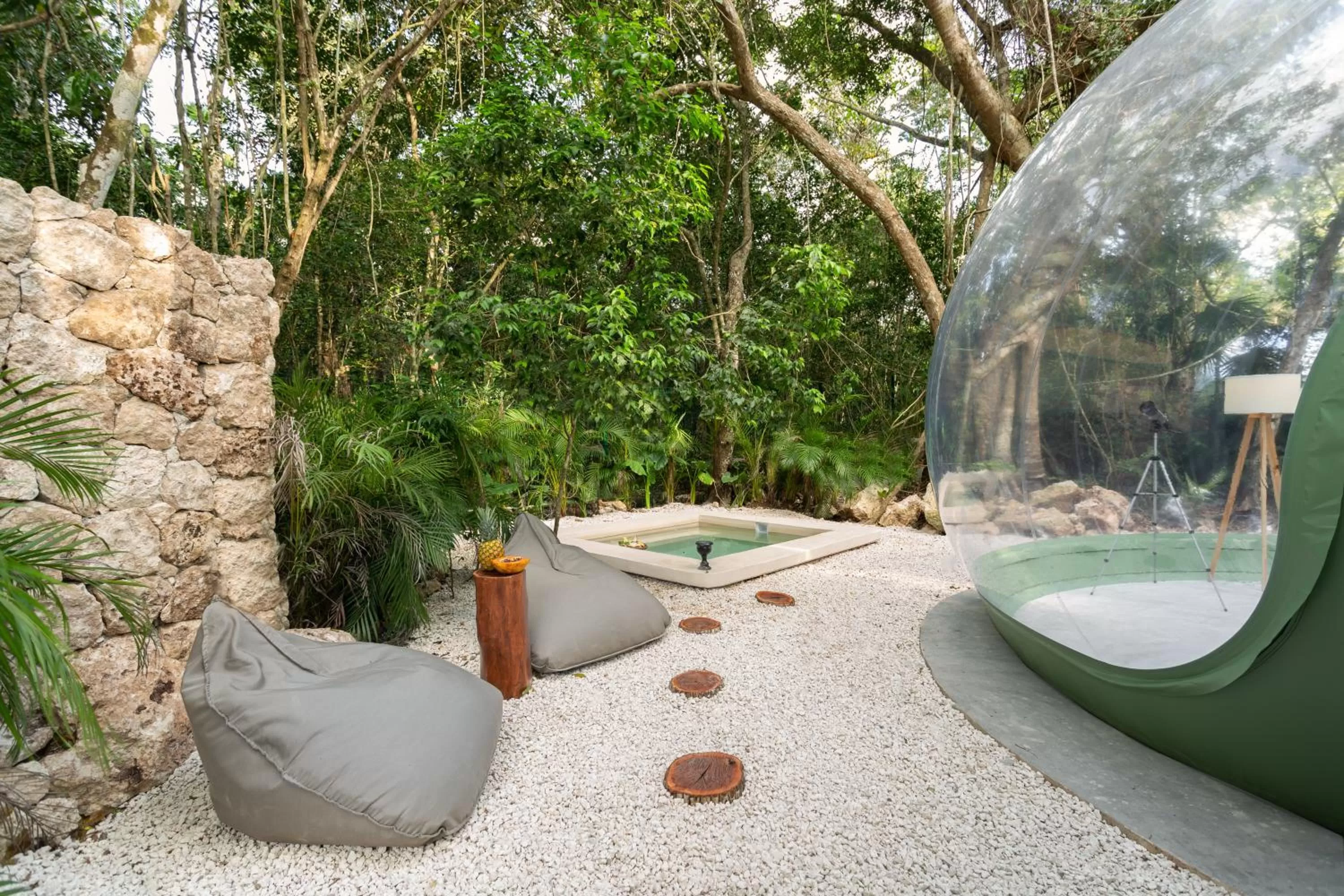 Patio in Oom Bubble Boutique Riviera Cancun - Adults Only