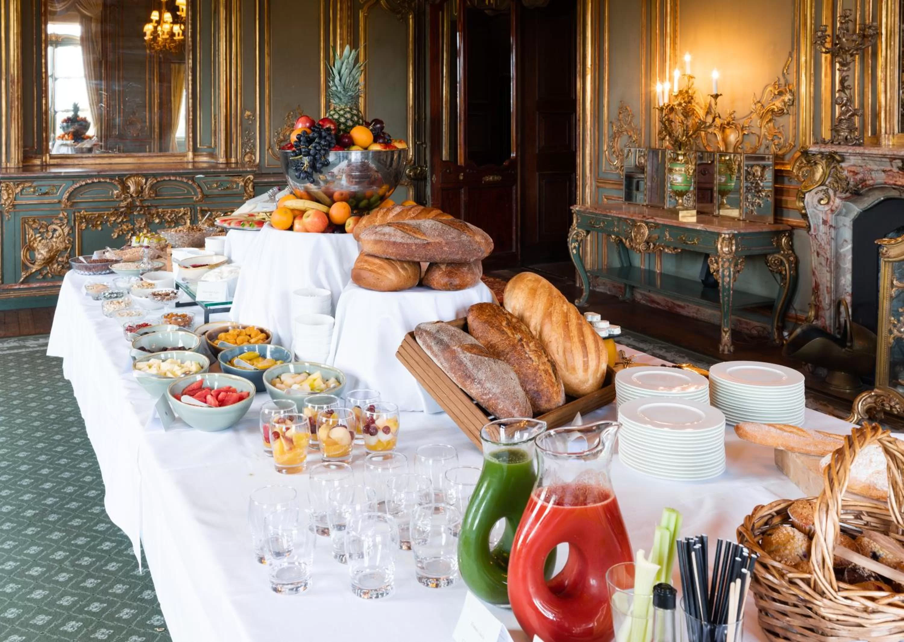 Continental breakfast in Cliveden House - an Iconic Luxury Hotel