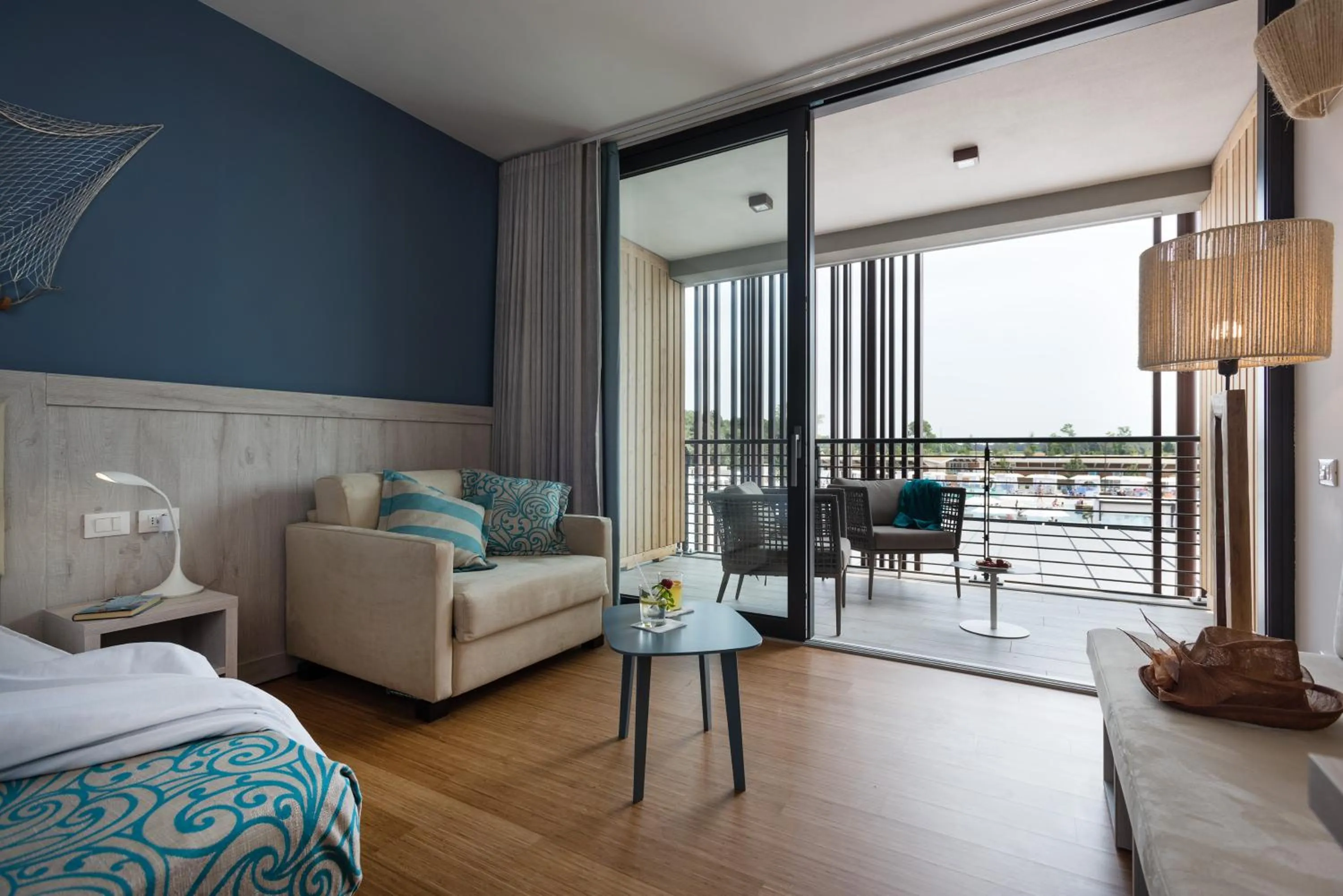 Balcony/Terrace, Bed in Lino delle Fate Eco Resort