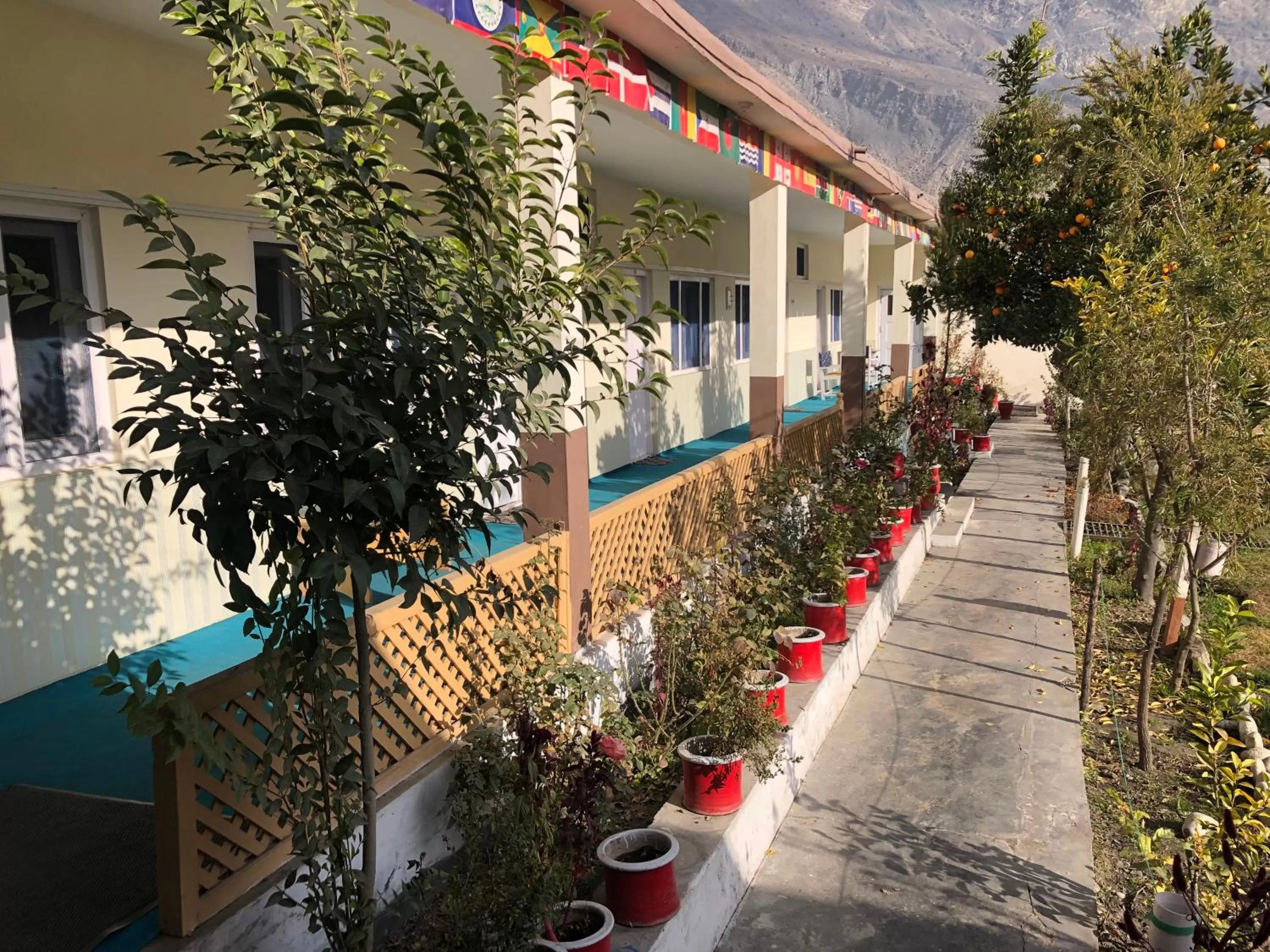 Patio in Madina Hotel 2