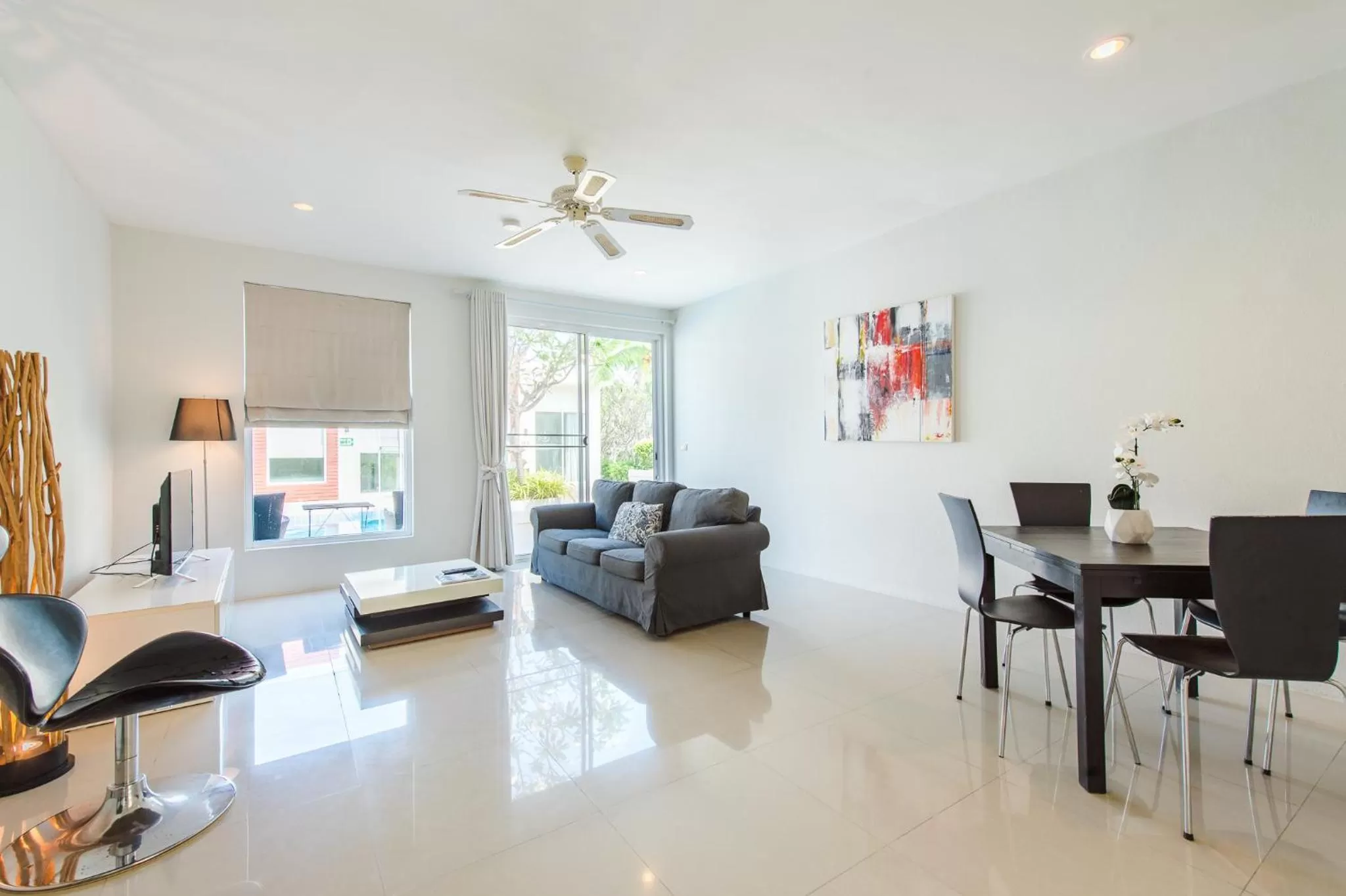 Living room in The Beach Village Resort