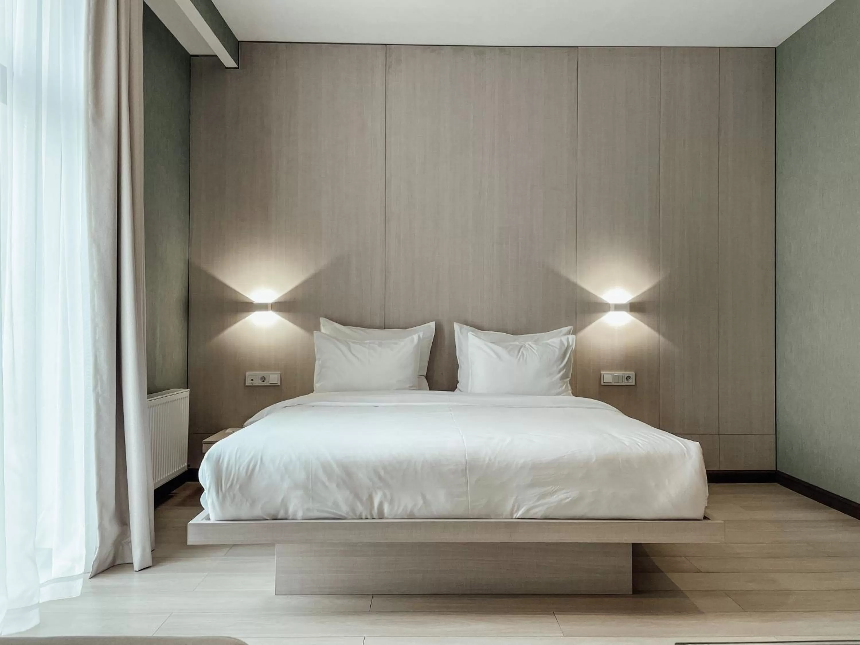 Photo of the whole room, Bed in Resident City Hotel