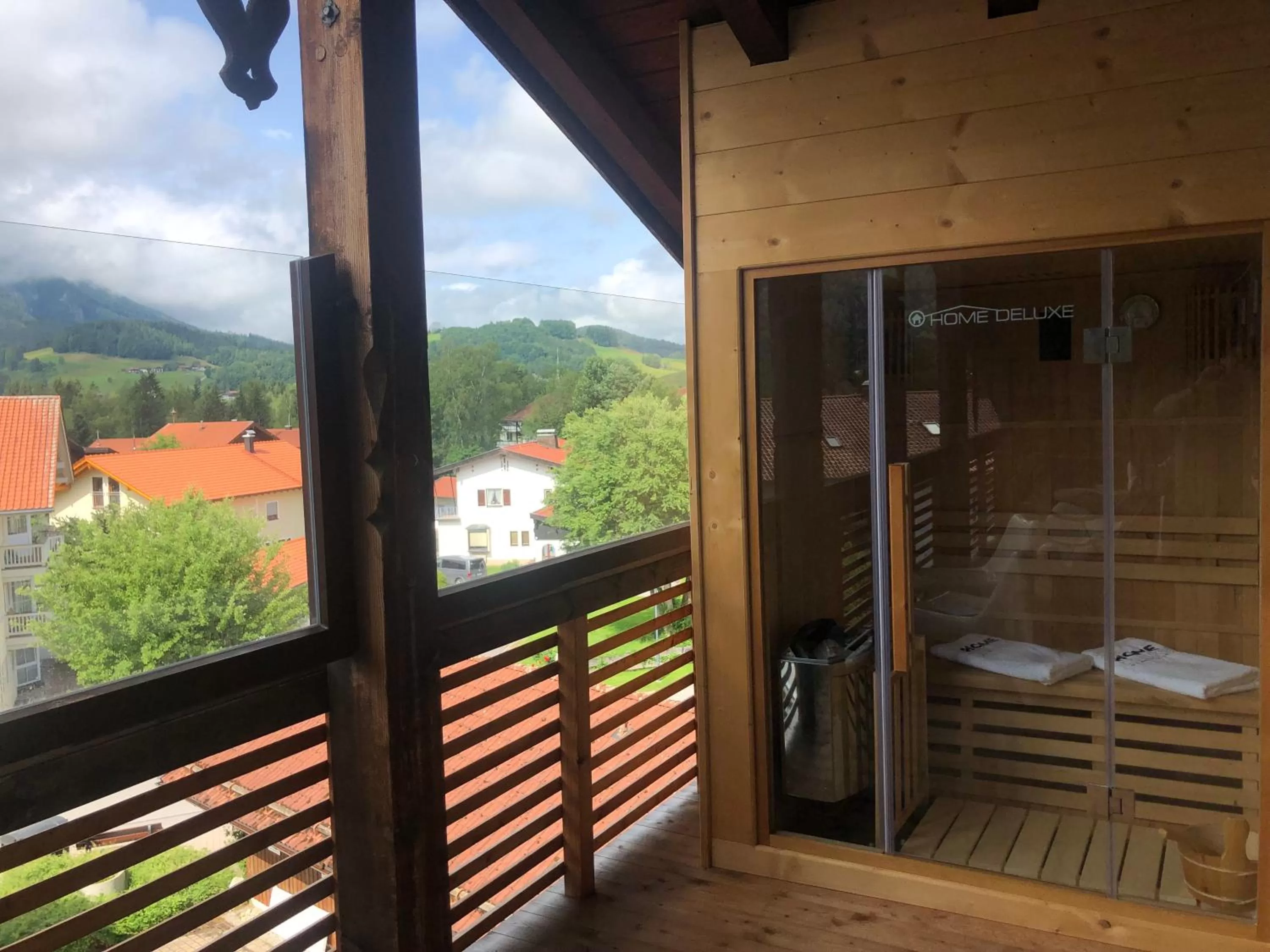 Sauna in Sauna & Whirlpool - ALPENLIEBE APARTments