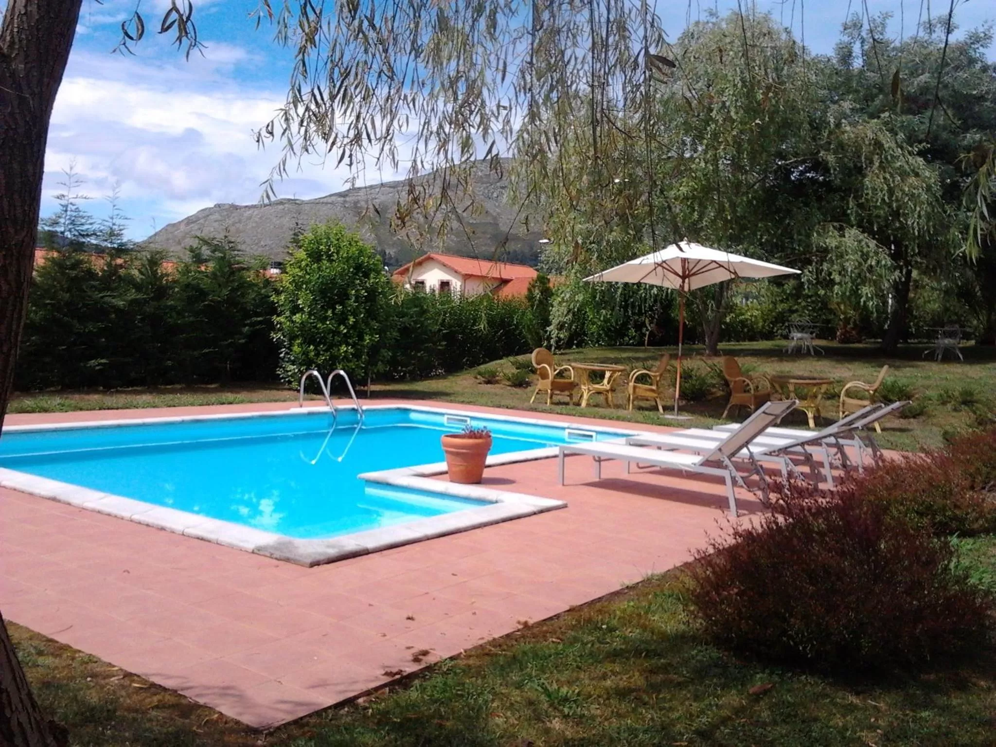 Garden in Hotel Palacio Garcia Quijano