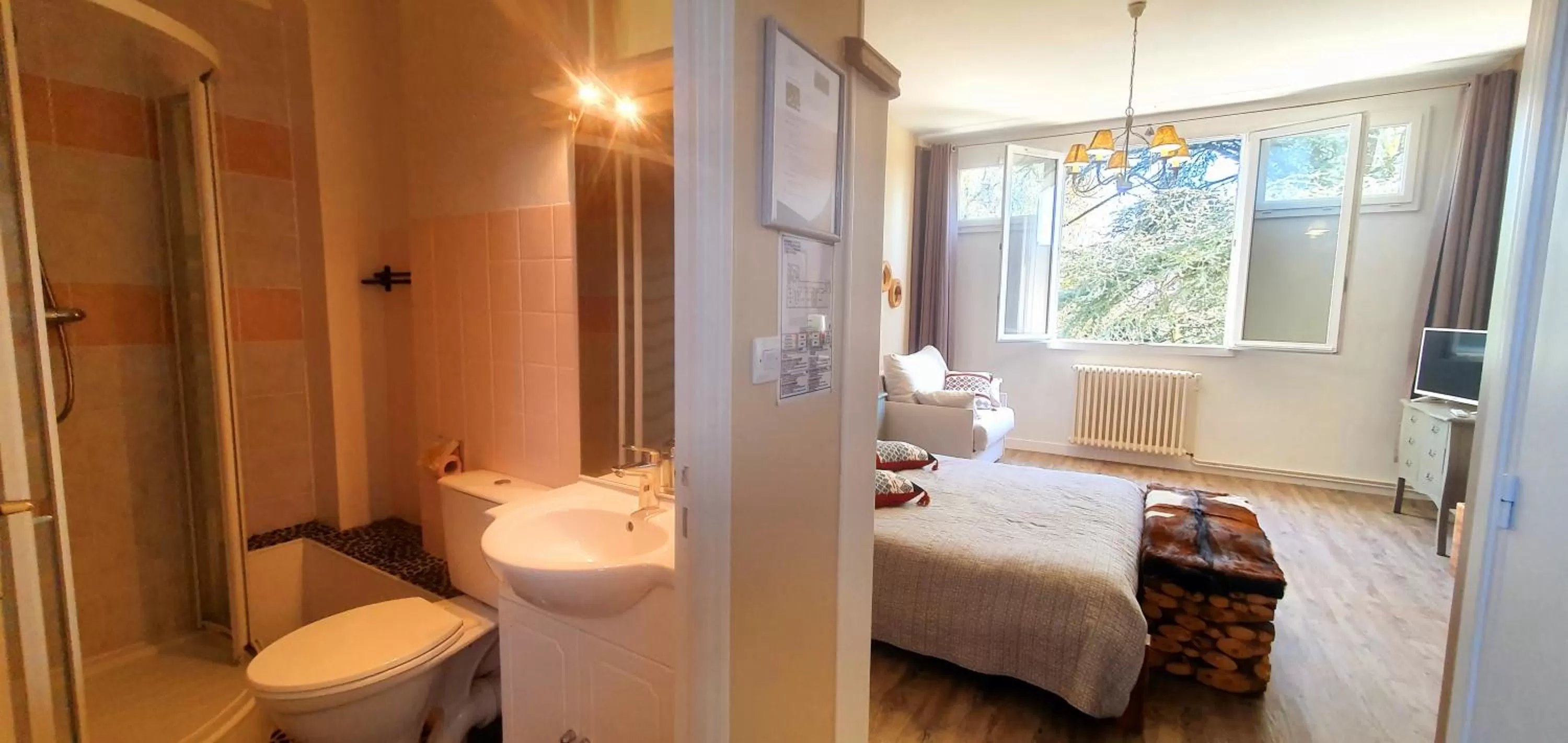 Bed in Cosy Er Lann Chambres d'Hôtes