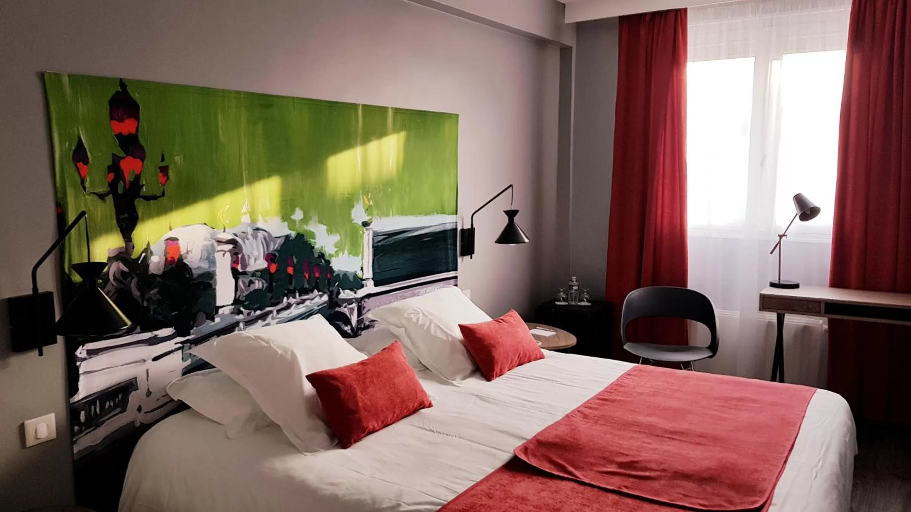 Bed in Hotel de Champagne