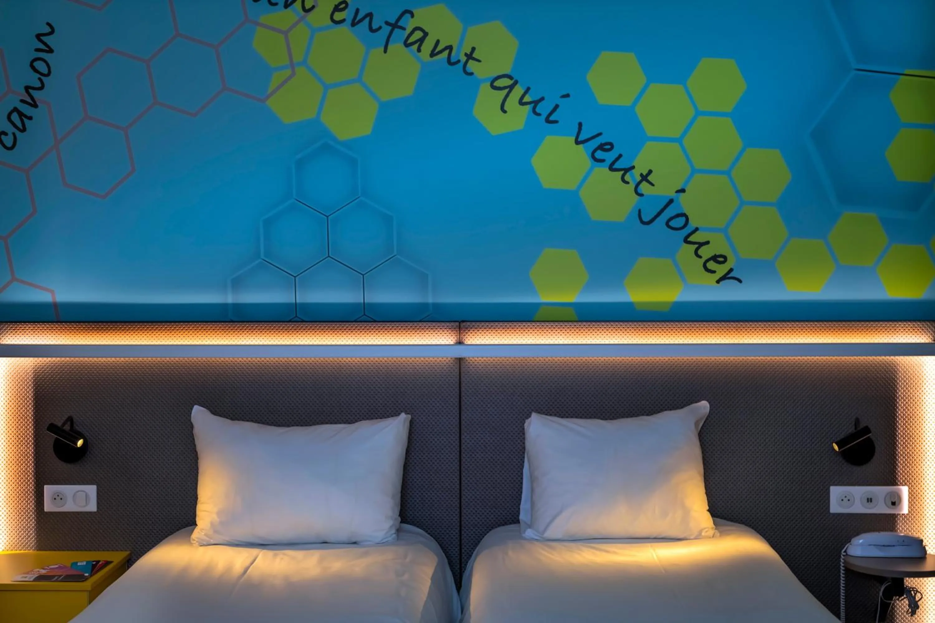 Bed in ibis Styles Strasbourg Stade de la Meinau