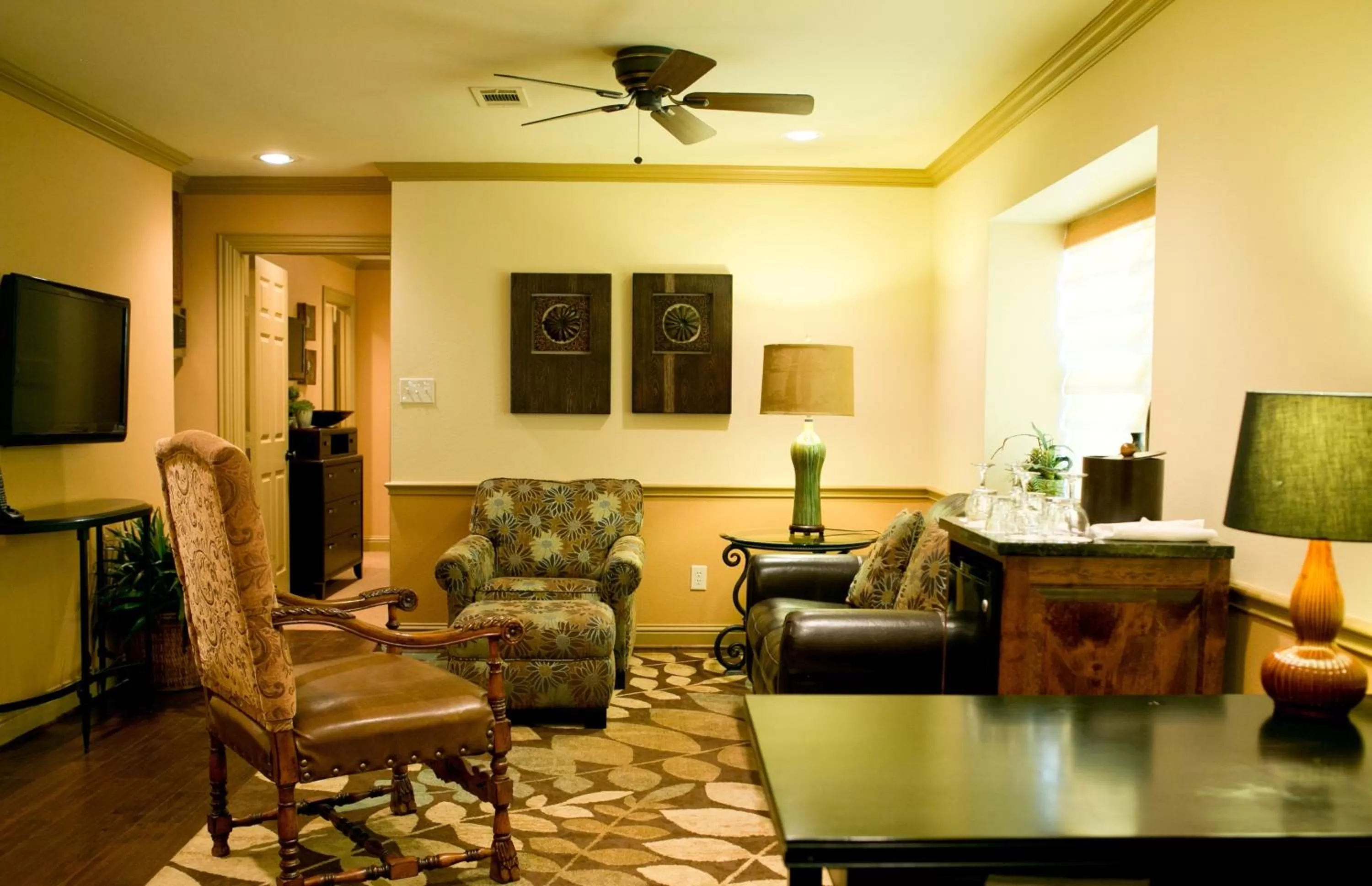 Living room in The Sanford House Inn & Spa