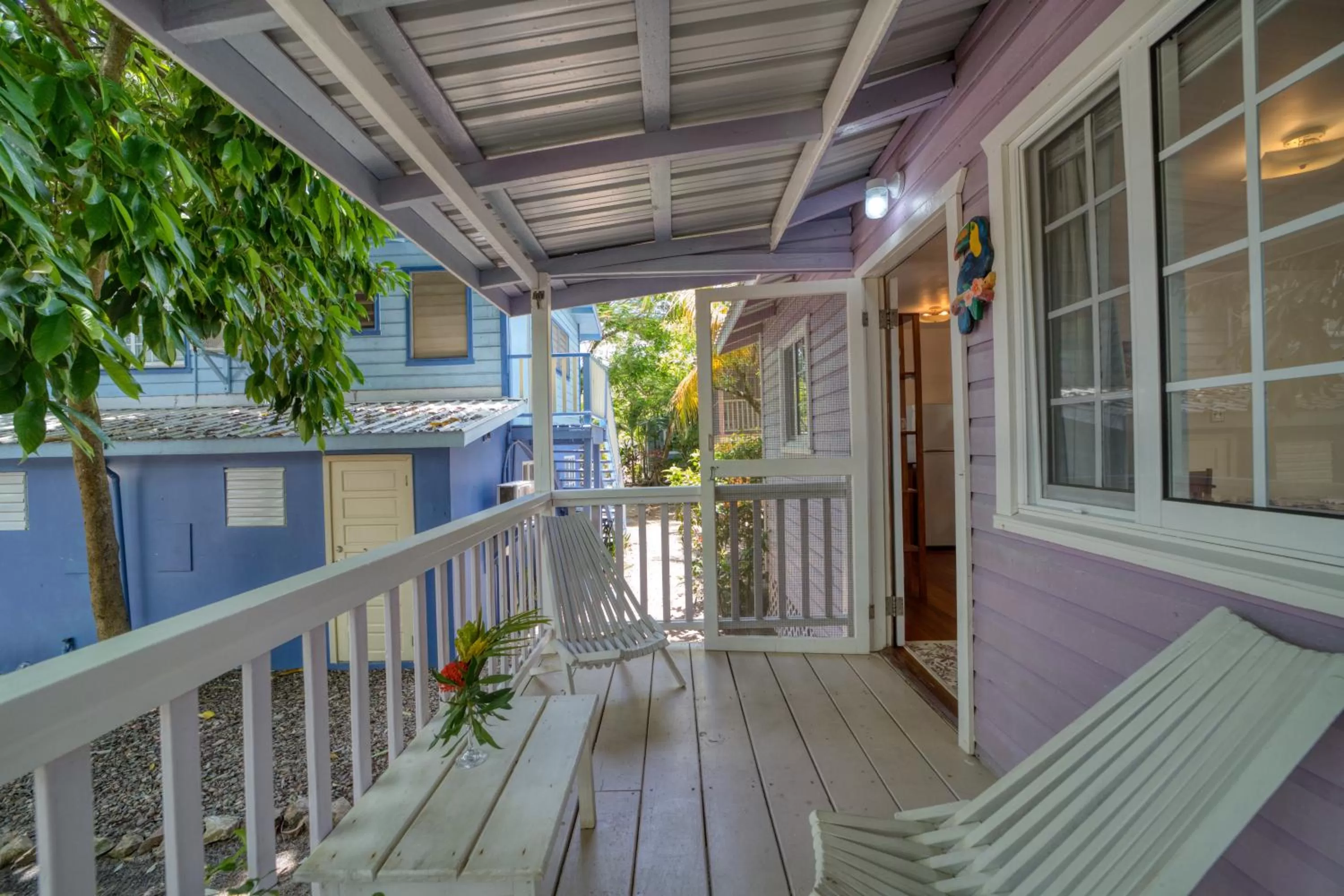Property building, Balcony/Terrace in Placencia Villas
