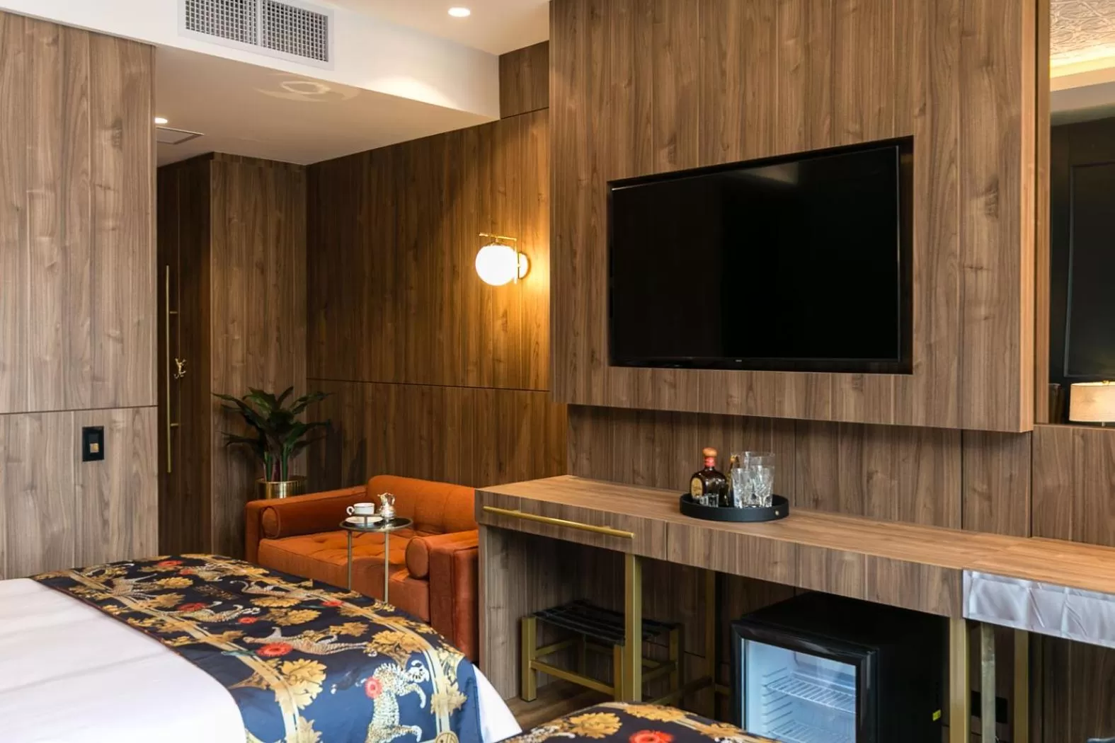 TV and multimedia, Bed in Hotel Marquee Medellín