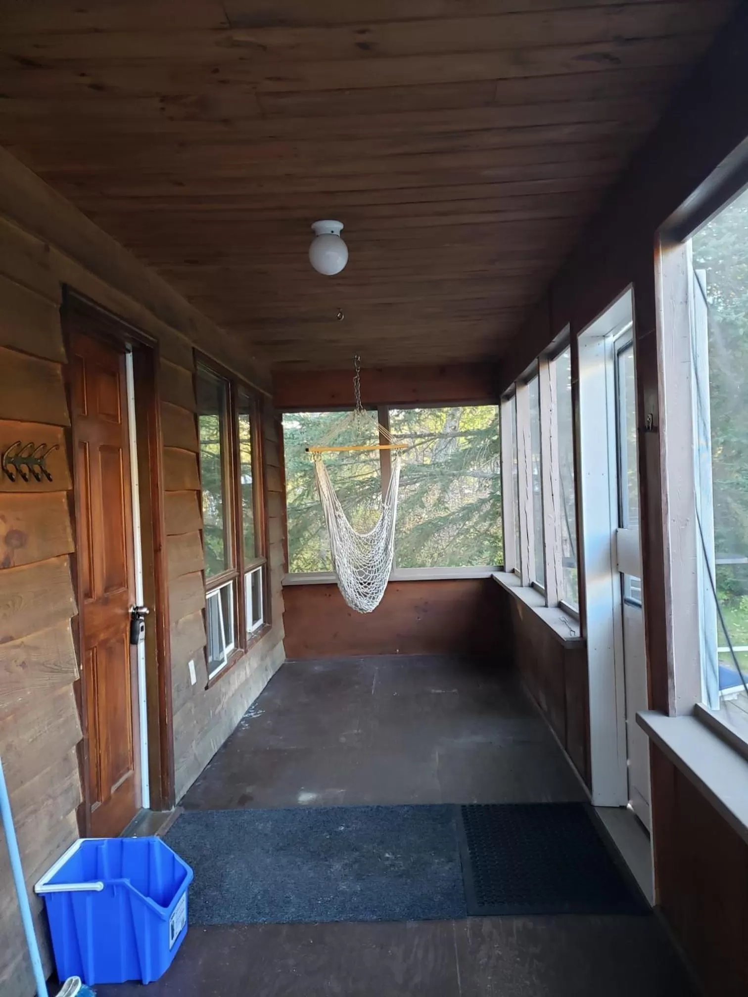 Patio in Hush Lodge and Cottages