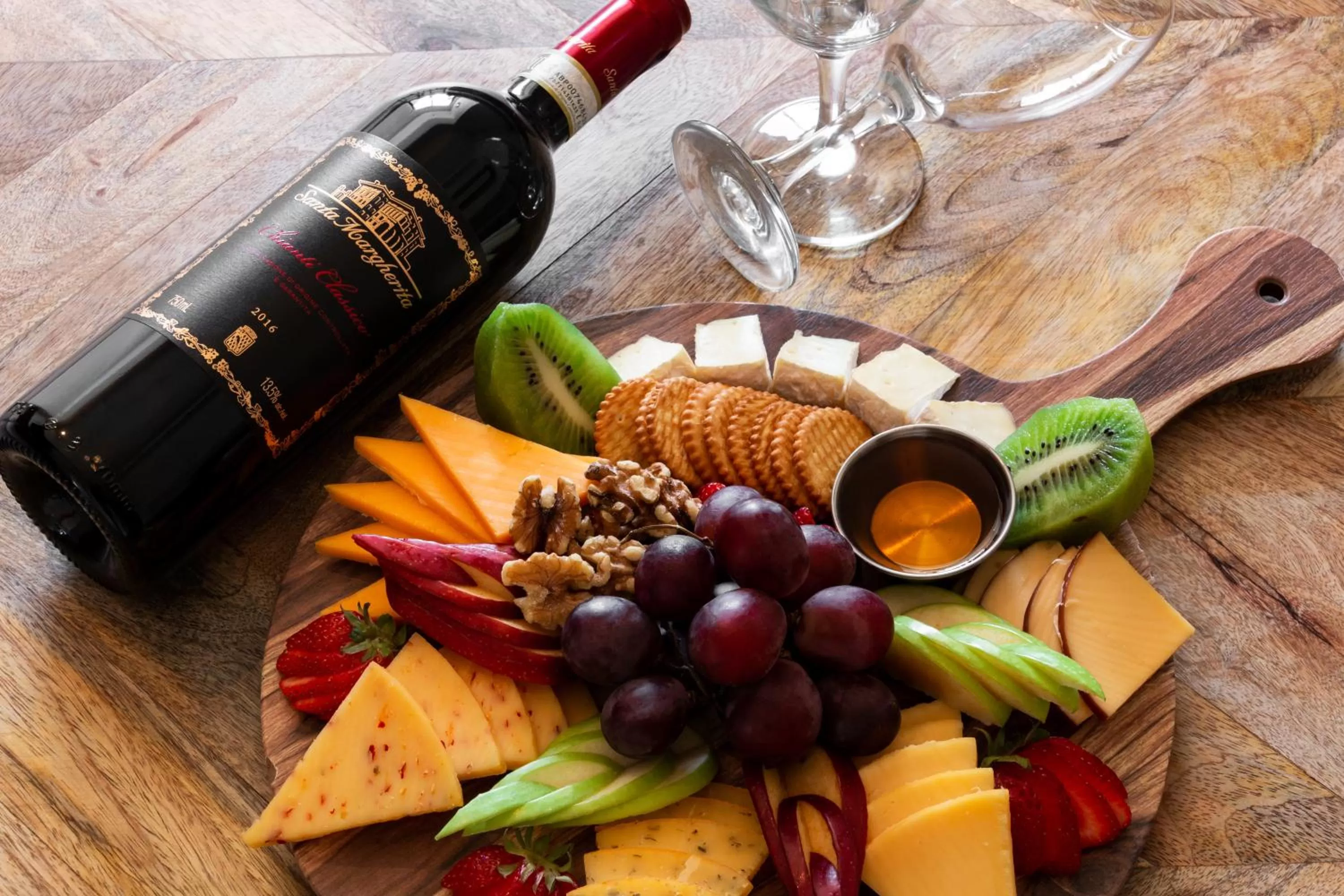 Food close-up in Canary Boutique Hotel