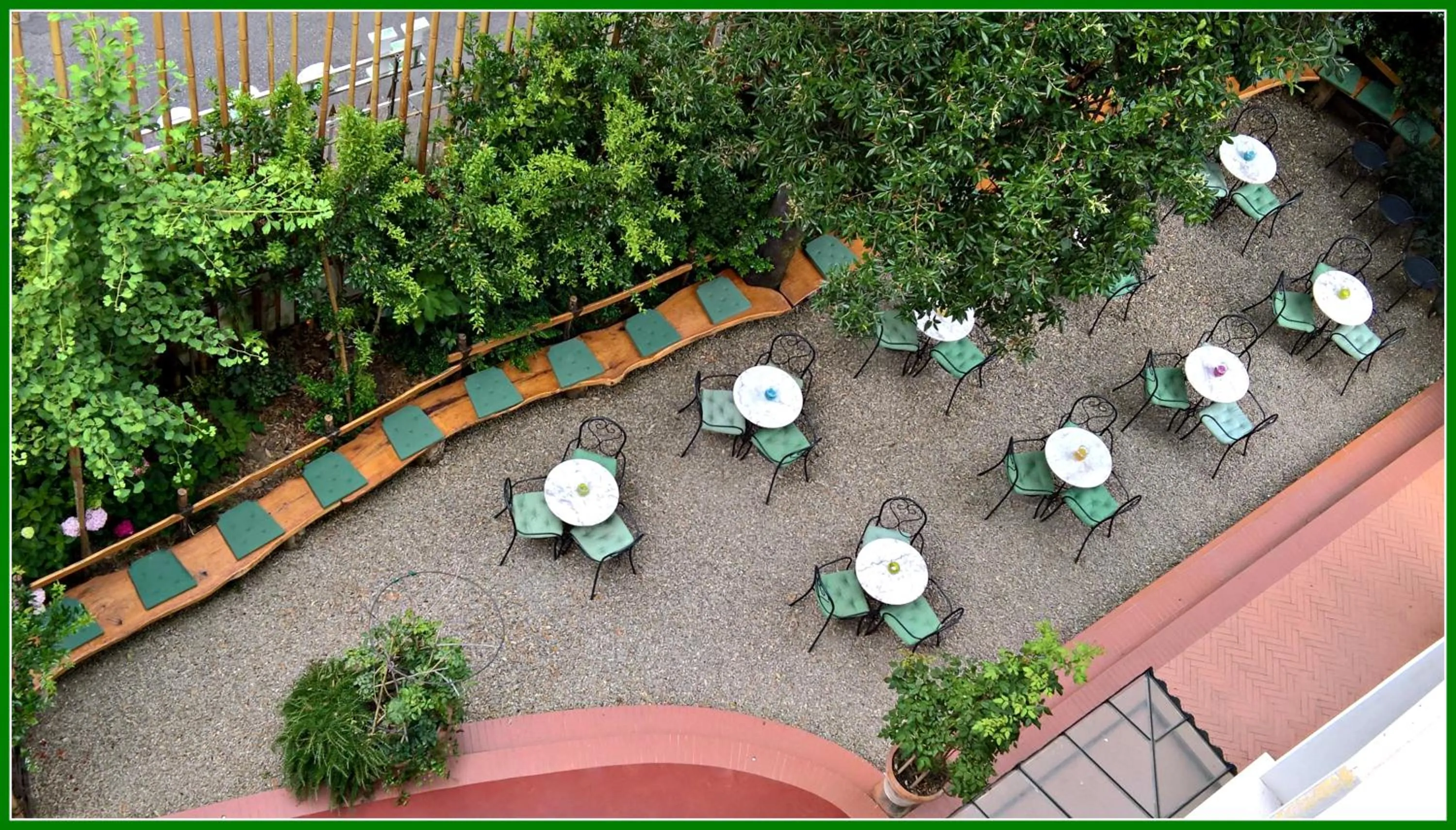 Garden in Hotel David