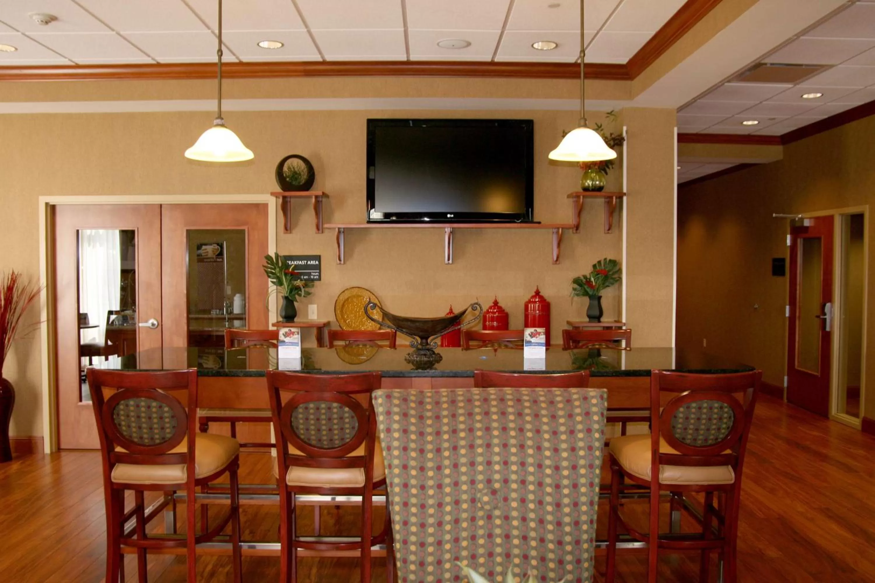 Dining area in Hampton Inn Mountain Home