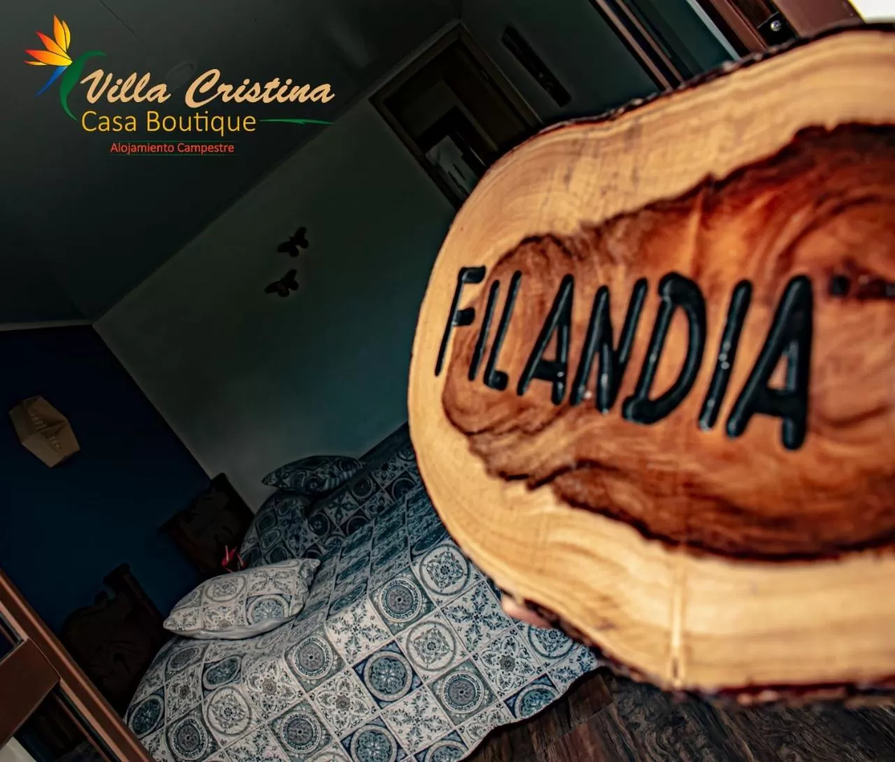 Logo/Certificate/Sign in Villa Cristina - Casa Boutique